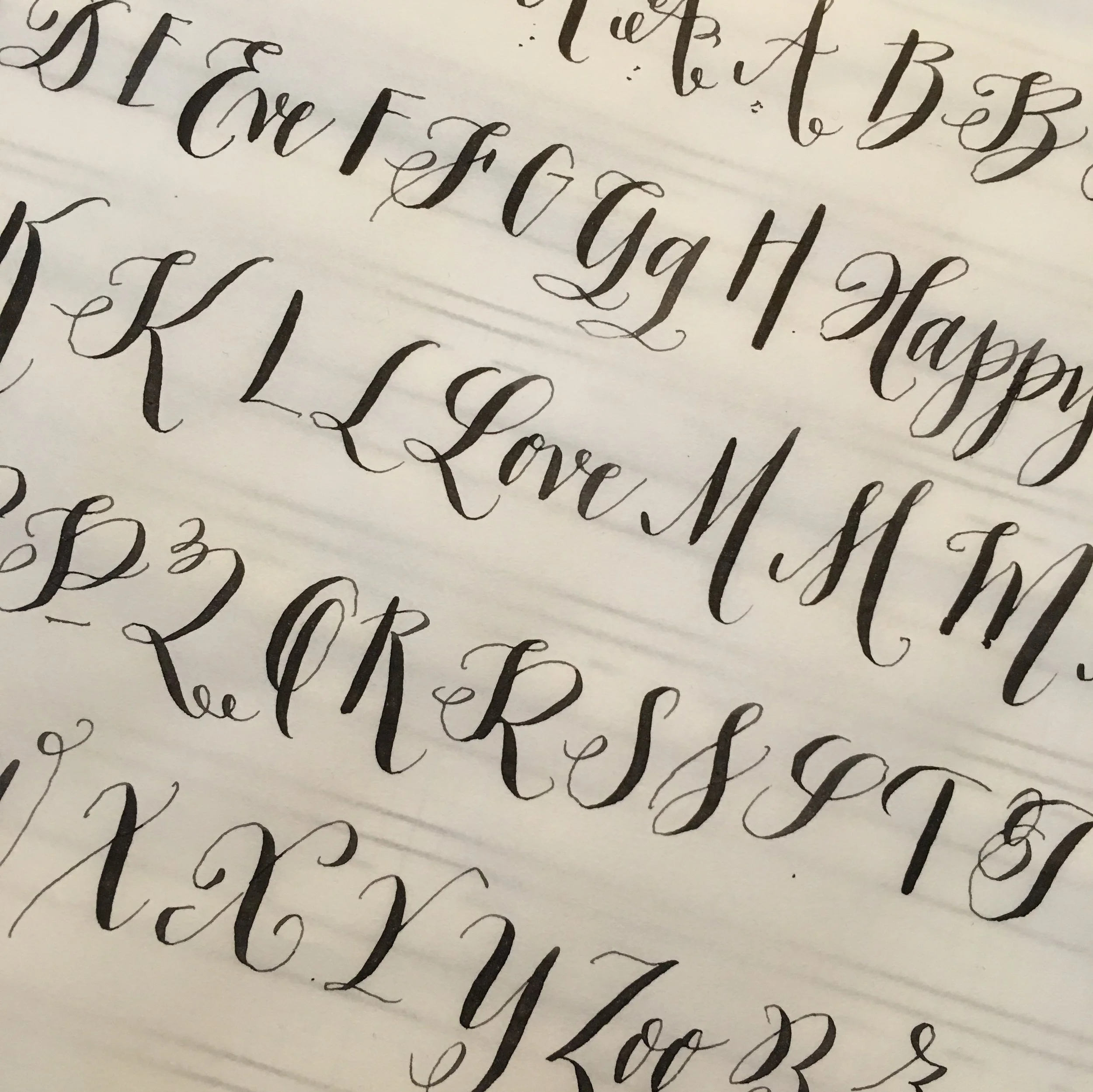 MEANT TO BE CALLIGRAPHY