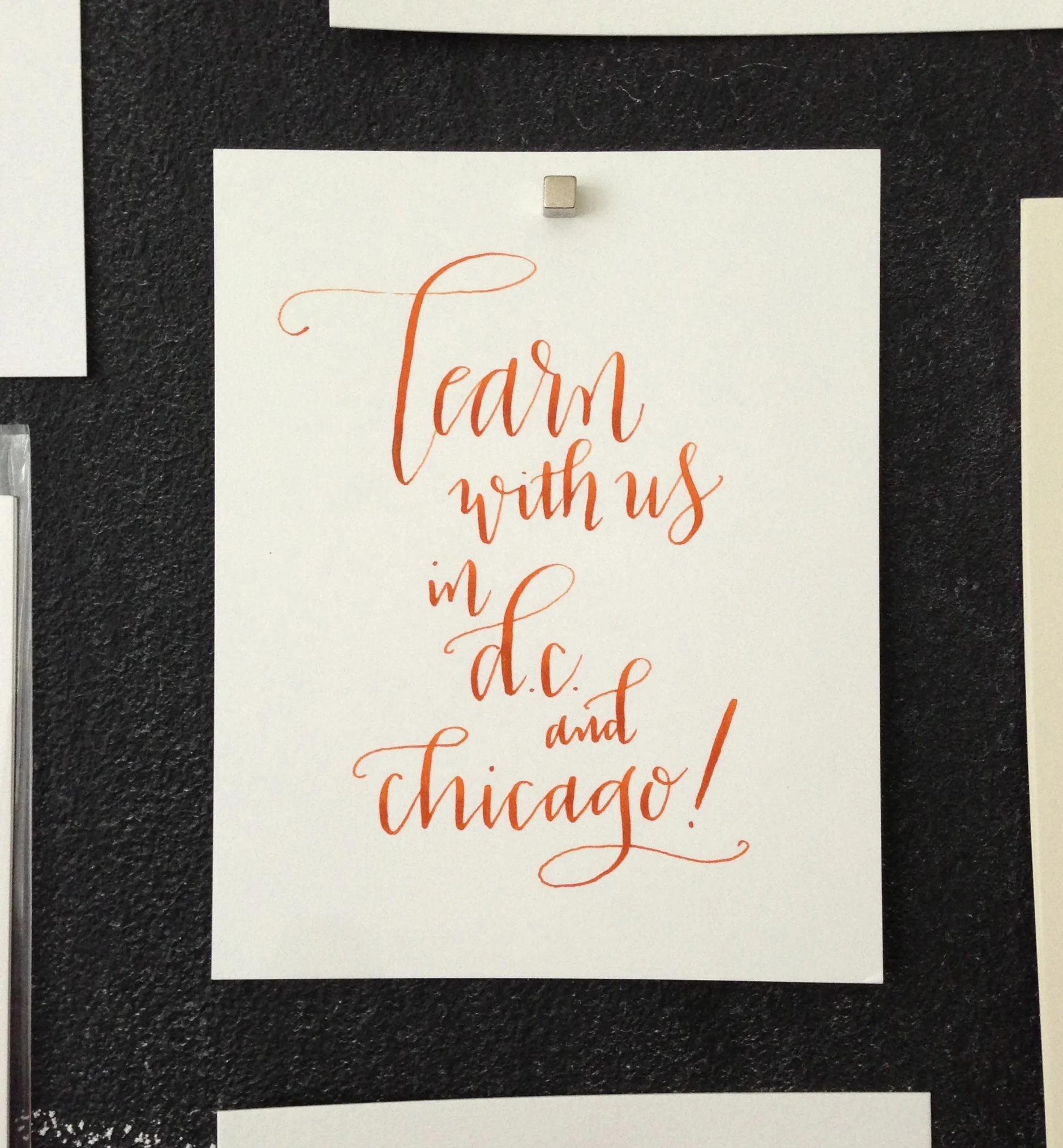MEANT TO BE CALLIGRAPHY