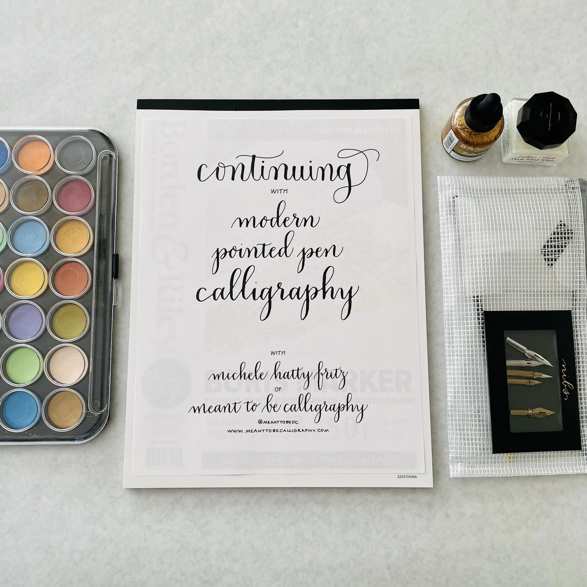 6/21/26 Continuing with Modern Pointed Pen Calligraphy: Alexandria