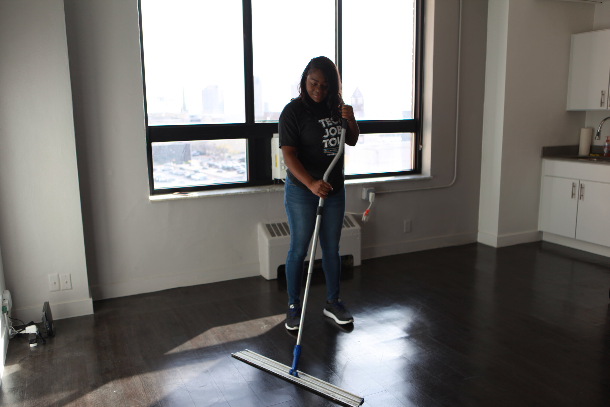 Clean Vinyl, wood & Cement Floors
