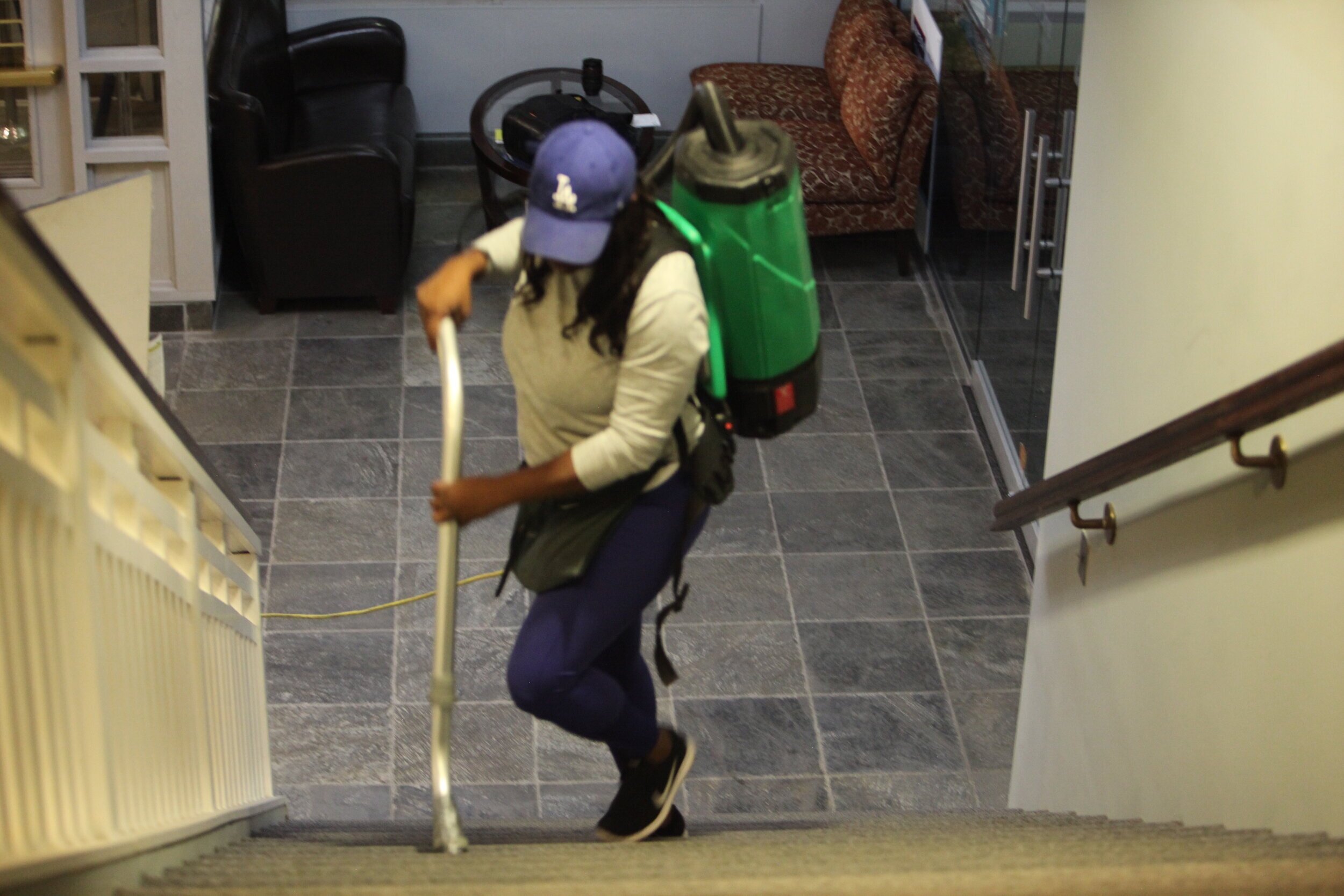 Back Pack Hempa- Vacuum- Remove !00% dusted particles