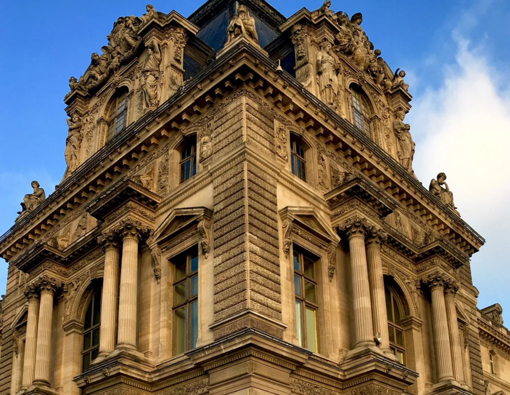 Louvre in Paris, France