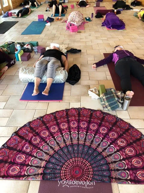 Yogadevotion class with Cindy Senarighi