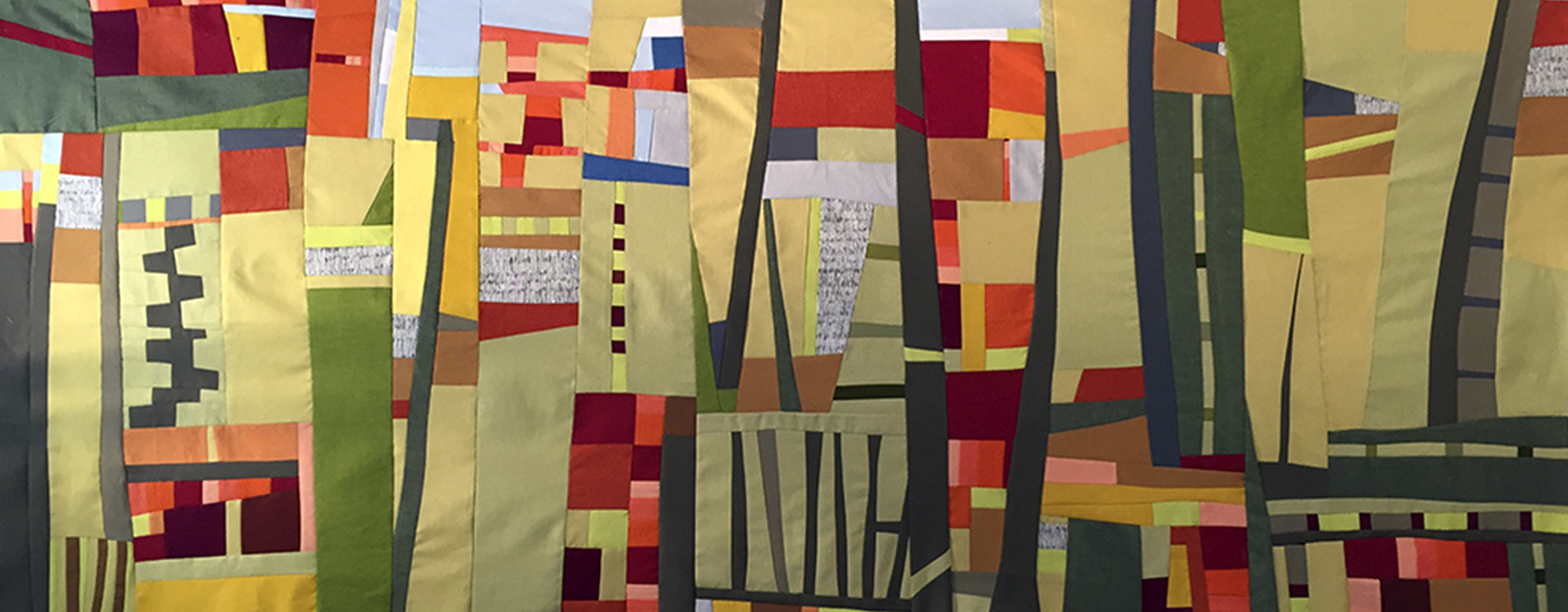 Fabric art by Donalee Kennedy