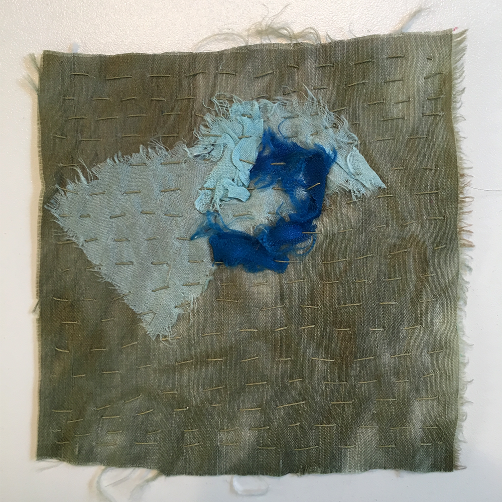 Fabric art by Donalee Kennedy