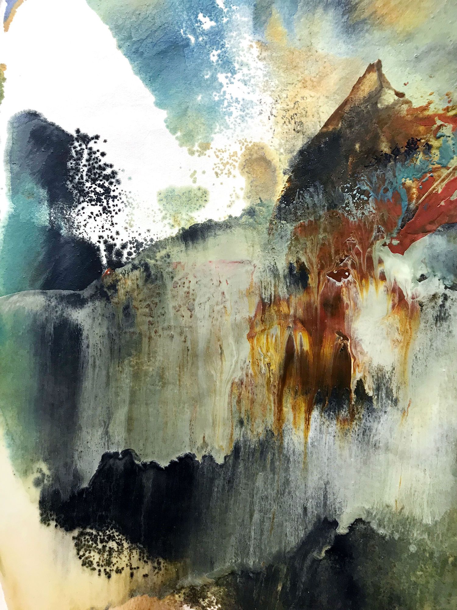 Painting by Lorraine Glassner