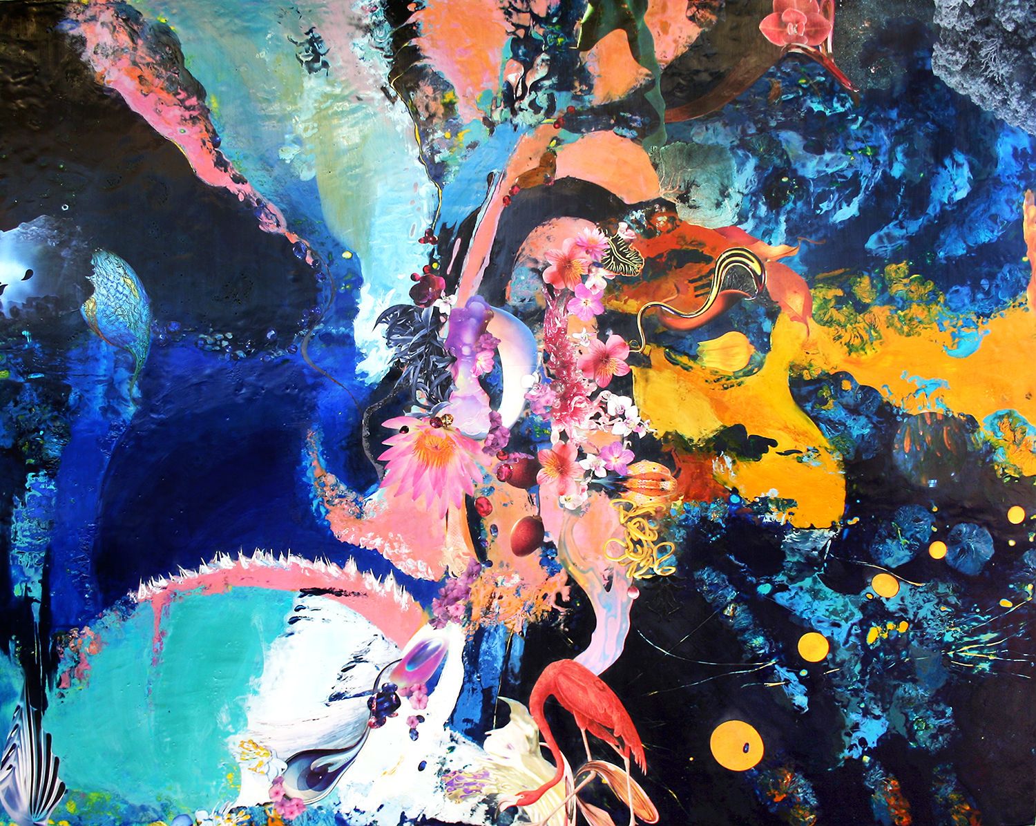 Painting by Lorraine Glassner