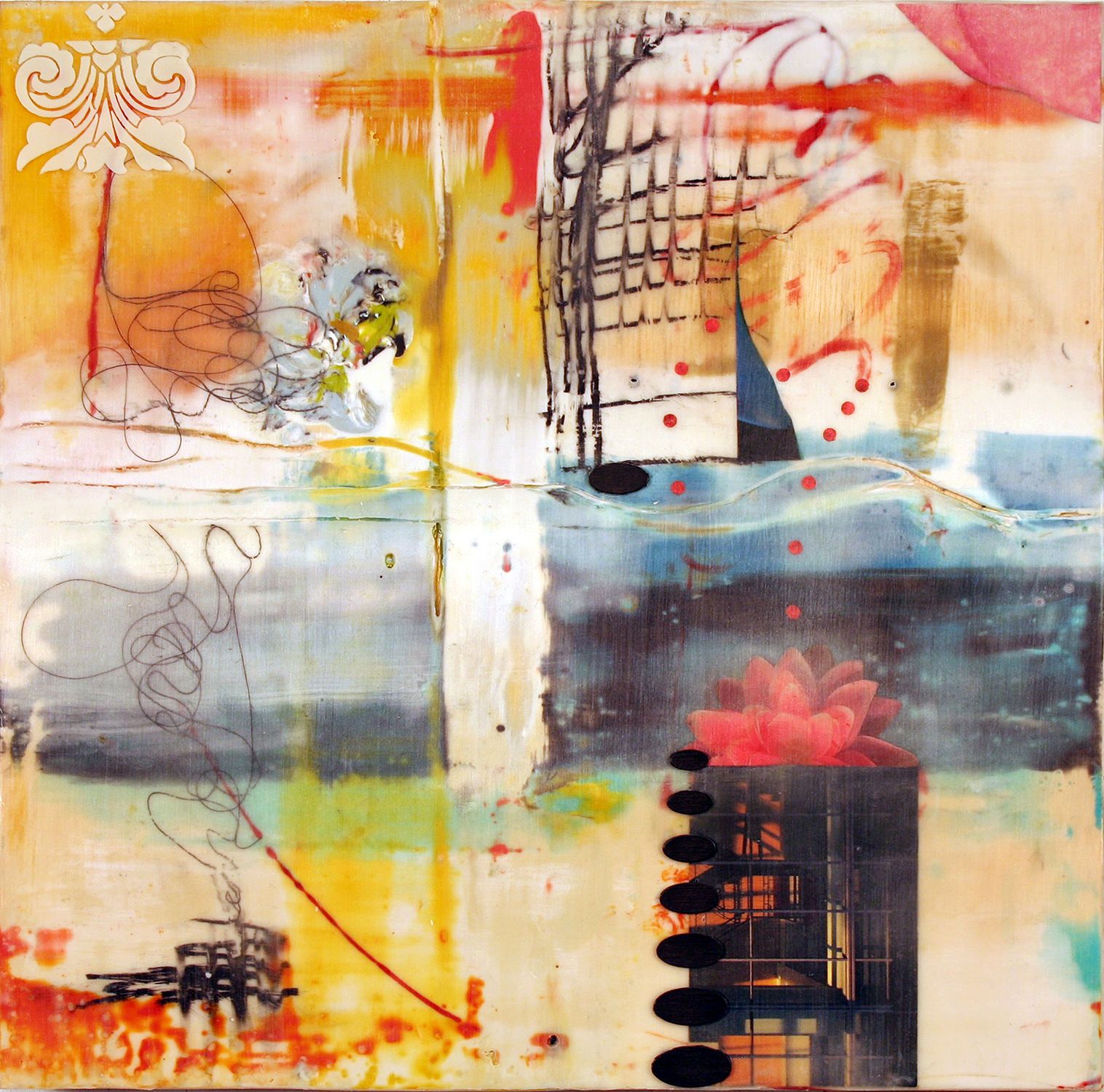 Painting by Lorraine Glassner