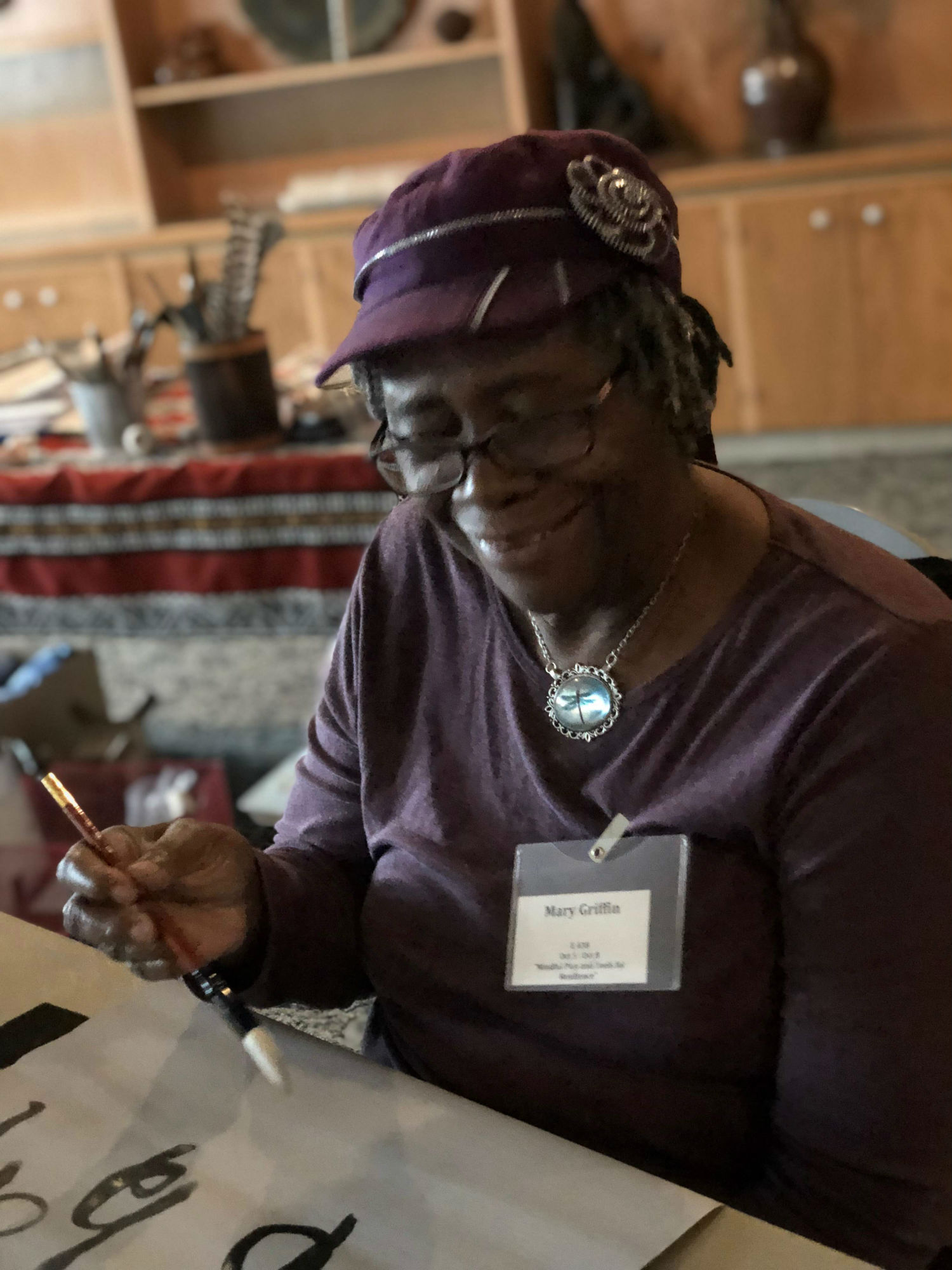 Mindful play activity at Peter Fraterdeus and Kate Miller retreat