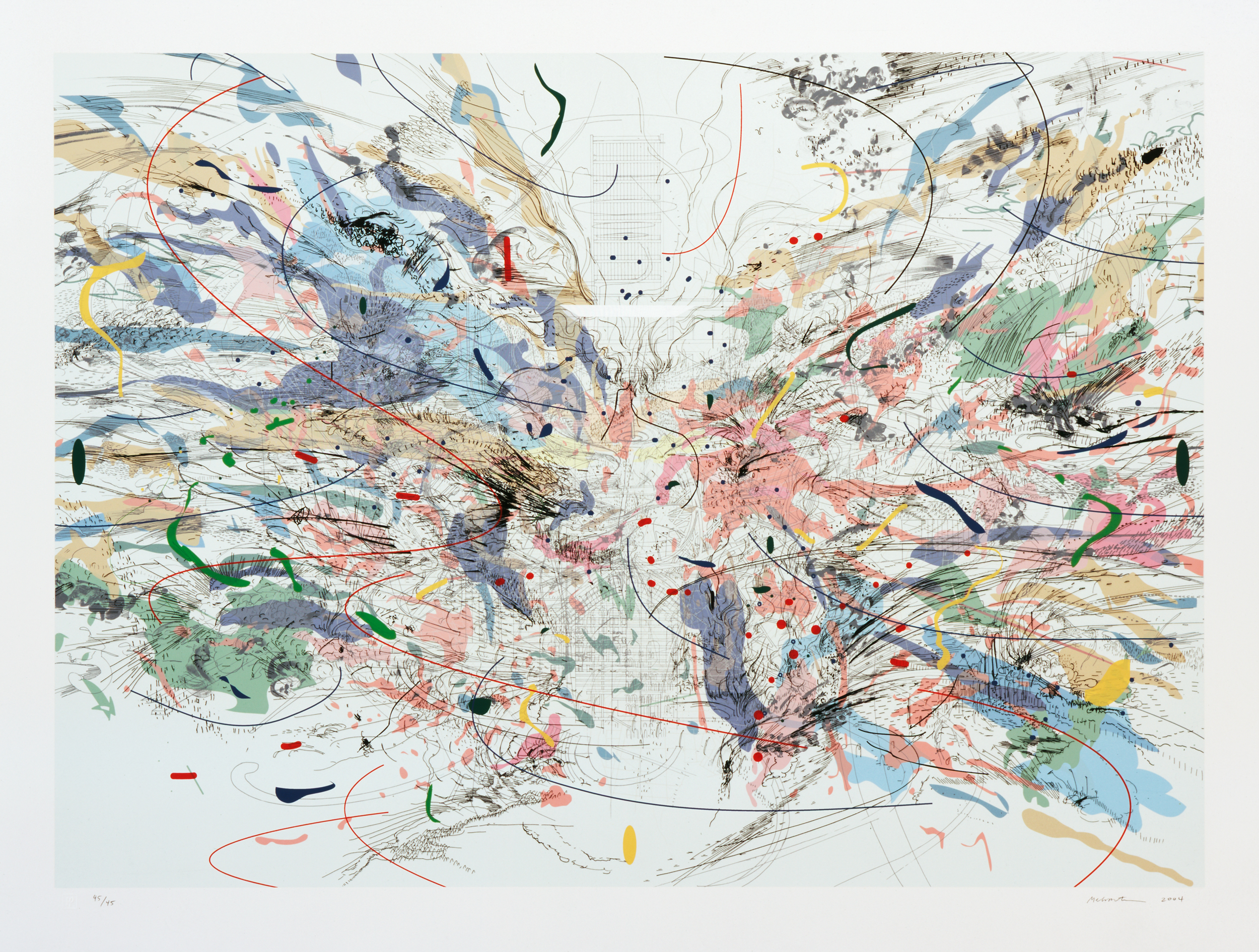 “Entropia (review)” by Julie Mehretu 2004