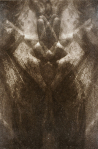    Gesture VII   by Linda Schwarz 2002  Photolithography  |  24" x 16" 