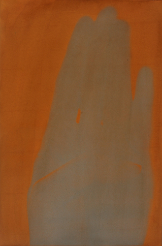    Gesture XIV   5/5 by Linda Schwarz 2002  Photolithography, hand painted  |  24" x 16"  | $700 Similar prints also available 