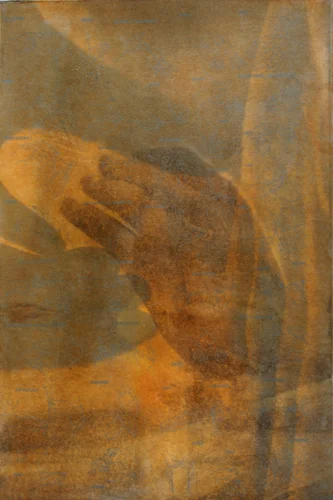 “Gesture XV” 4/16 by Linda Schwarz 2002
