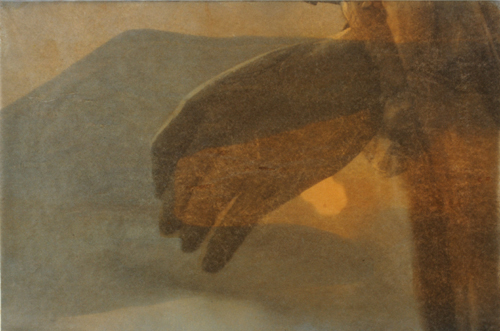    Gesture XV   , 7/7 CTP by Linda Schwarz 2002  Photolithography  |  24" x 16" 