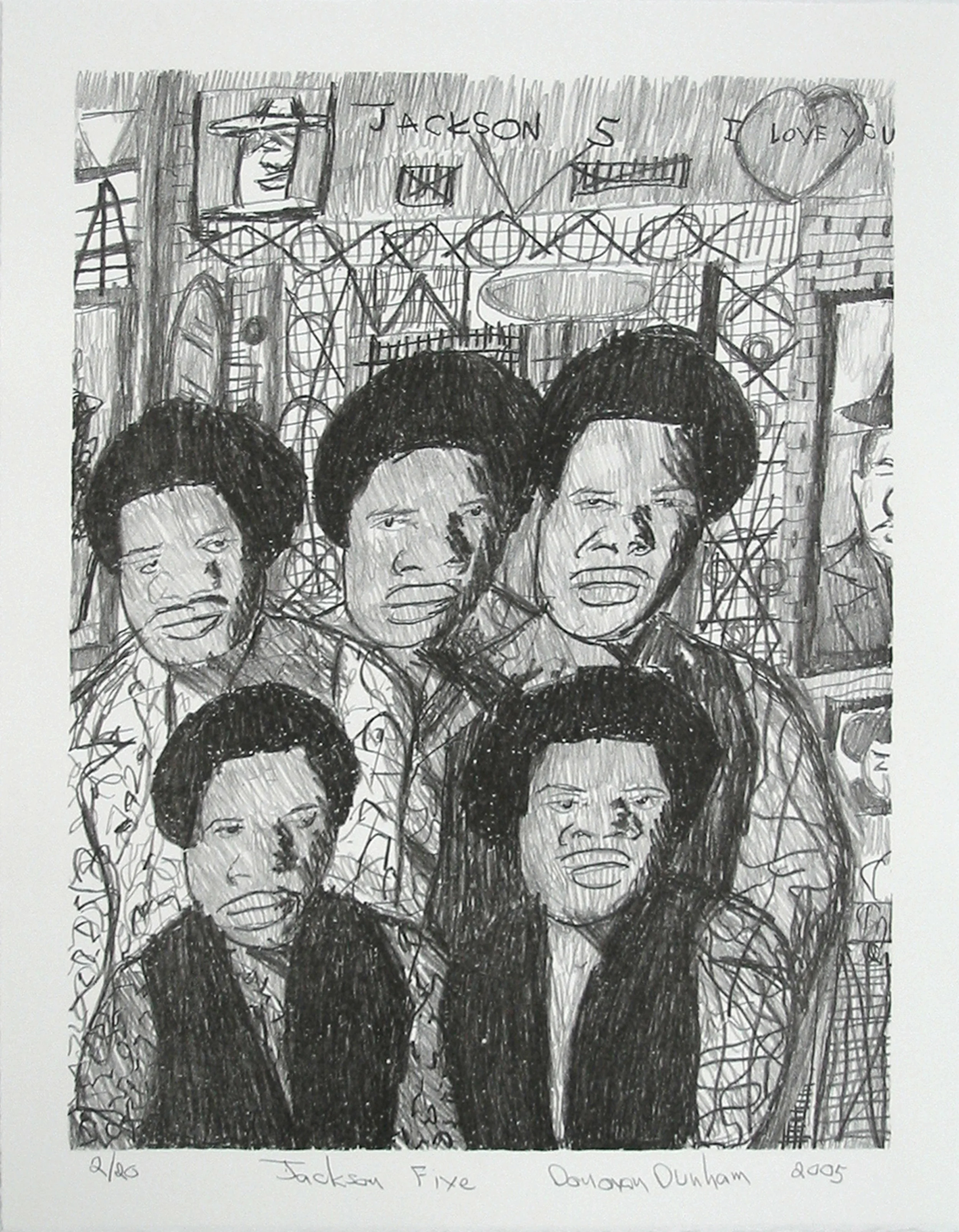 “Jackson Five” by Donovan Durham 2005