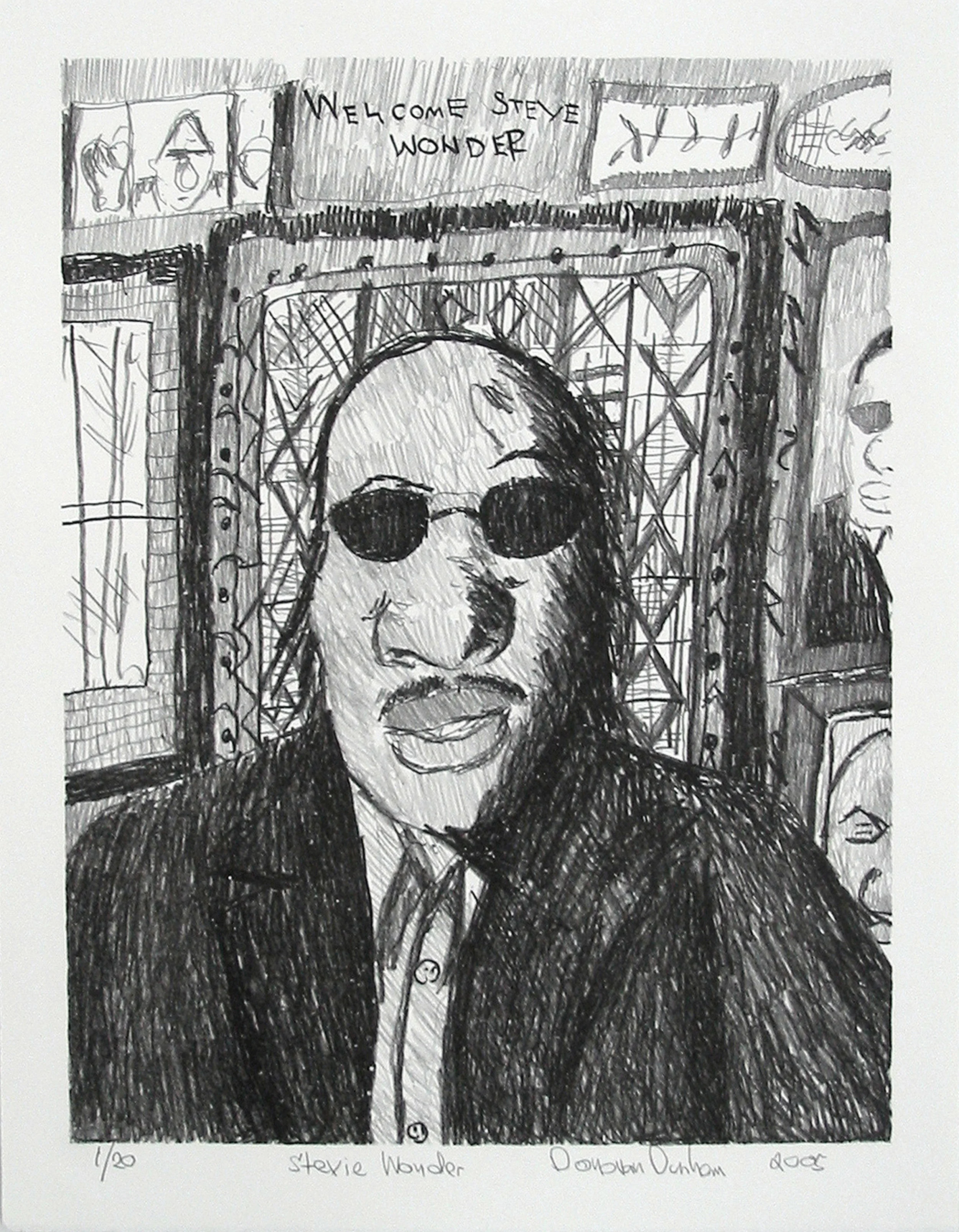 “Stevie Wonder” by Donovan Durham 2005