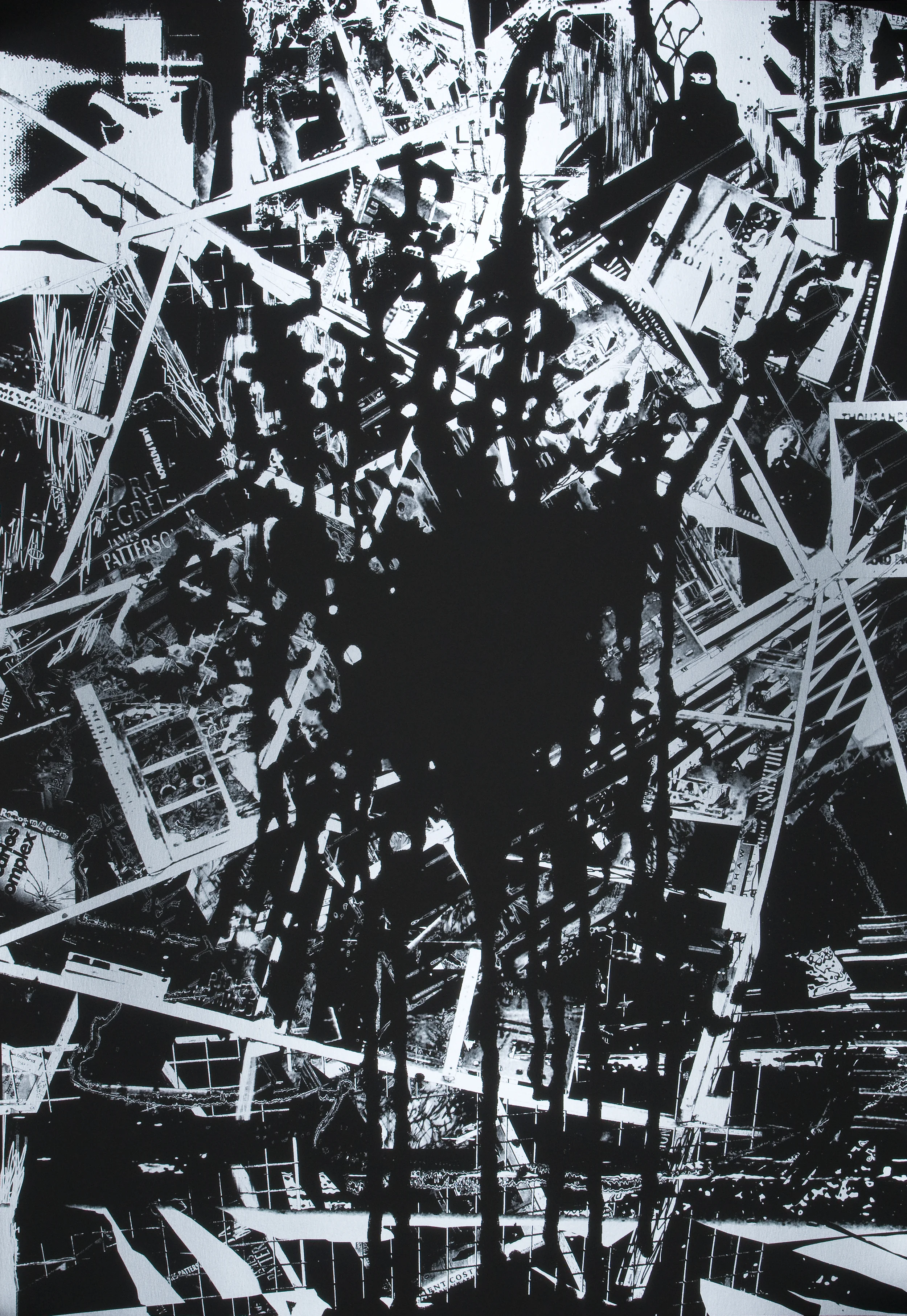 “Anti Anti Anti (Farbbombe & Brighton Bookshelf)” by Santiago Cucullu 2009