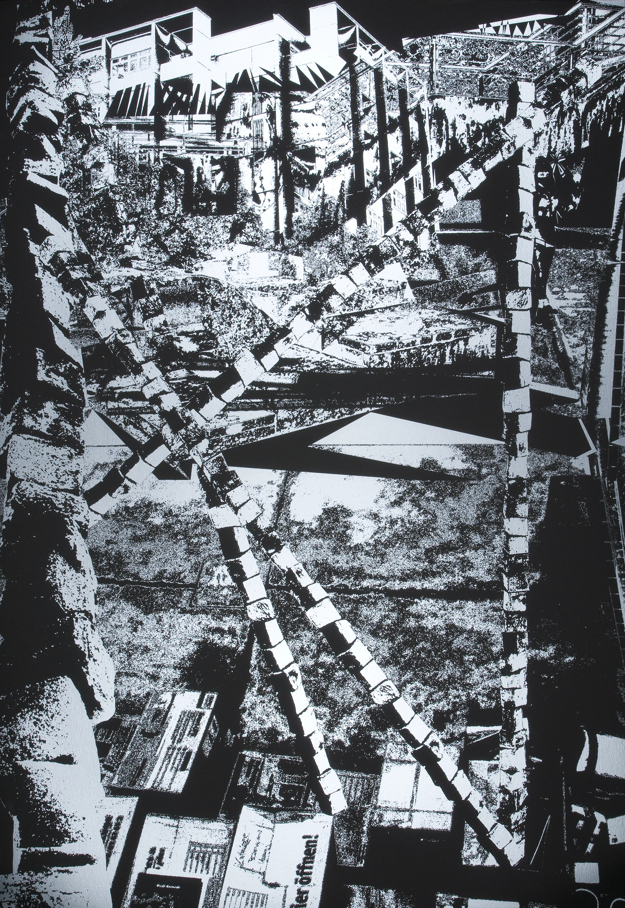 “Fake stones & thrashed walls” by Santiago Cucullu 2009