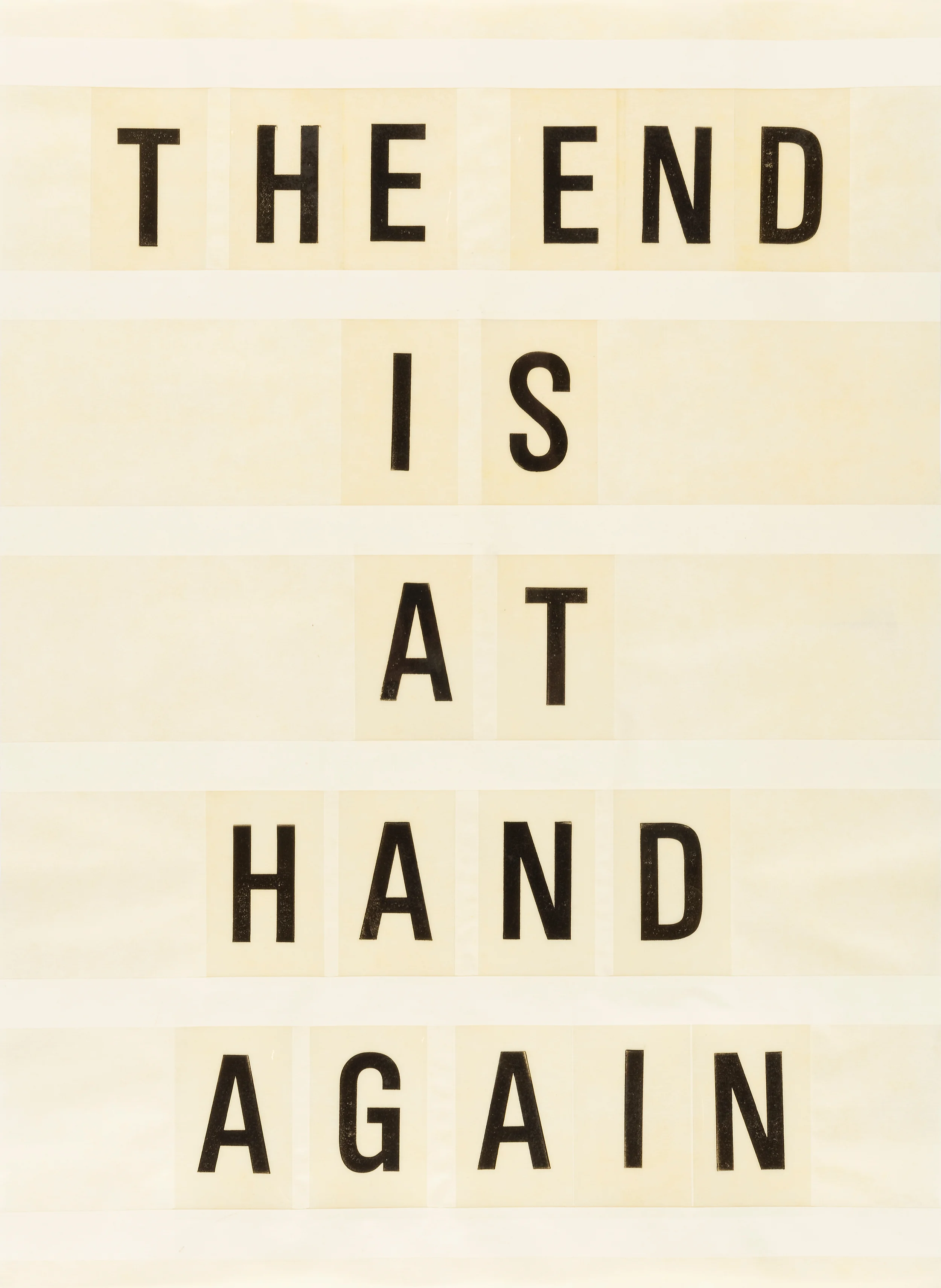 “The End Is At Hand Again #2” by Todd Norsten 2017