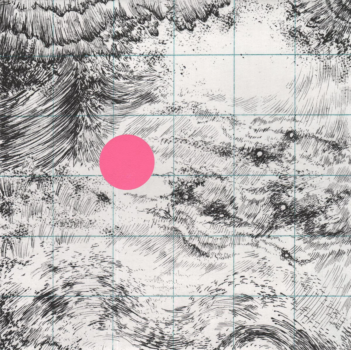 Pictured: Field Study no. 2 (detail), etching and screenprint, 2015
