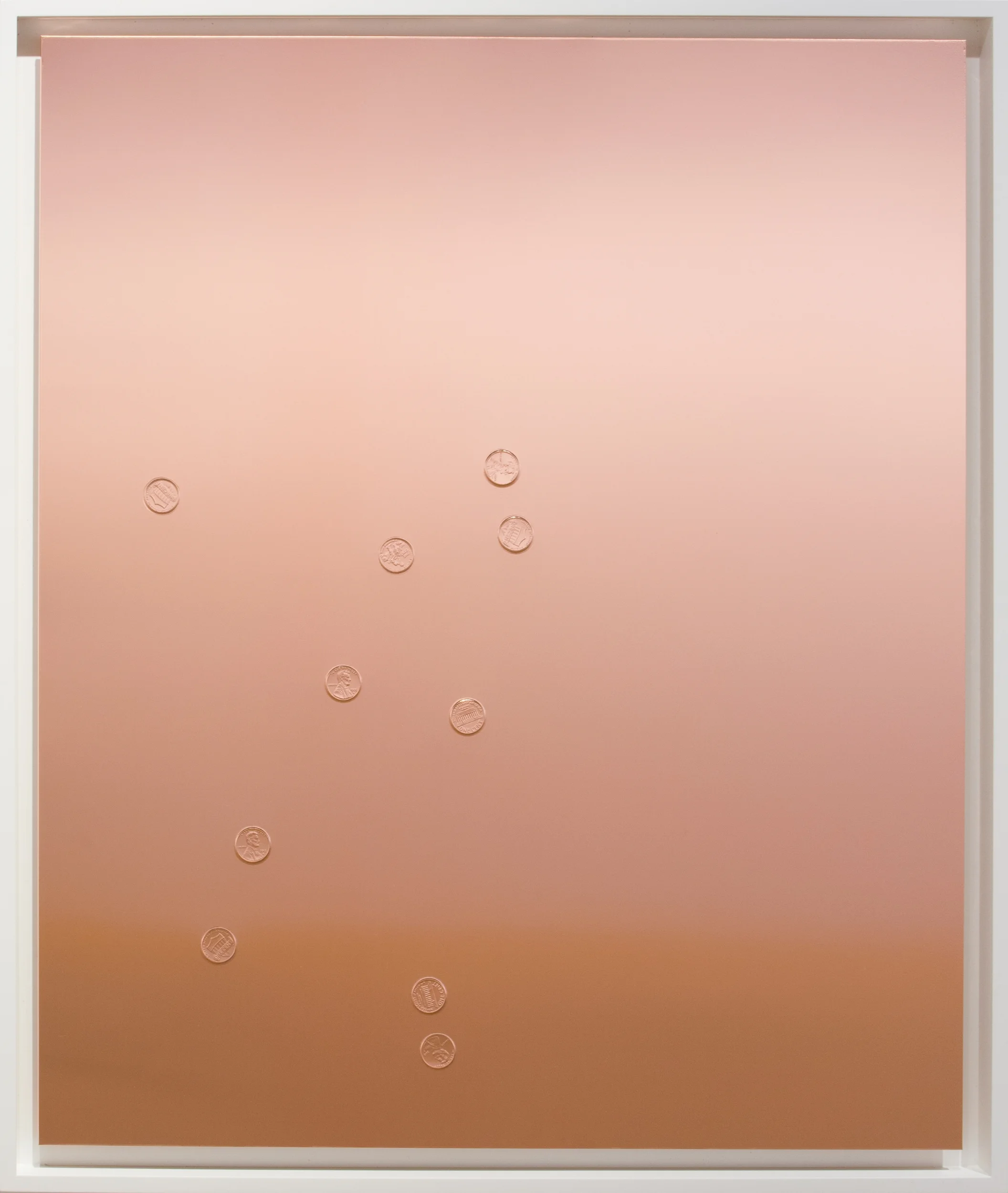 “Pocket Universe (Copper) #5” by Mungo Thomson 2016