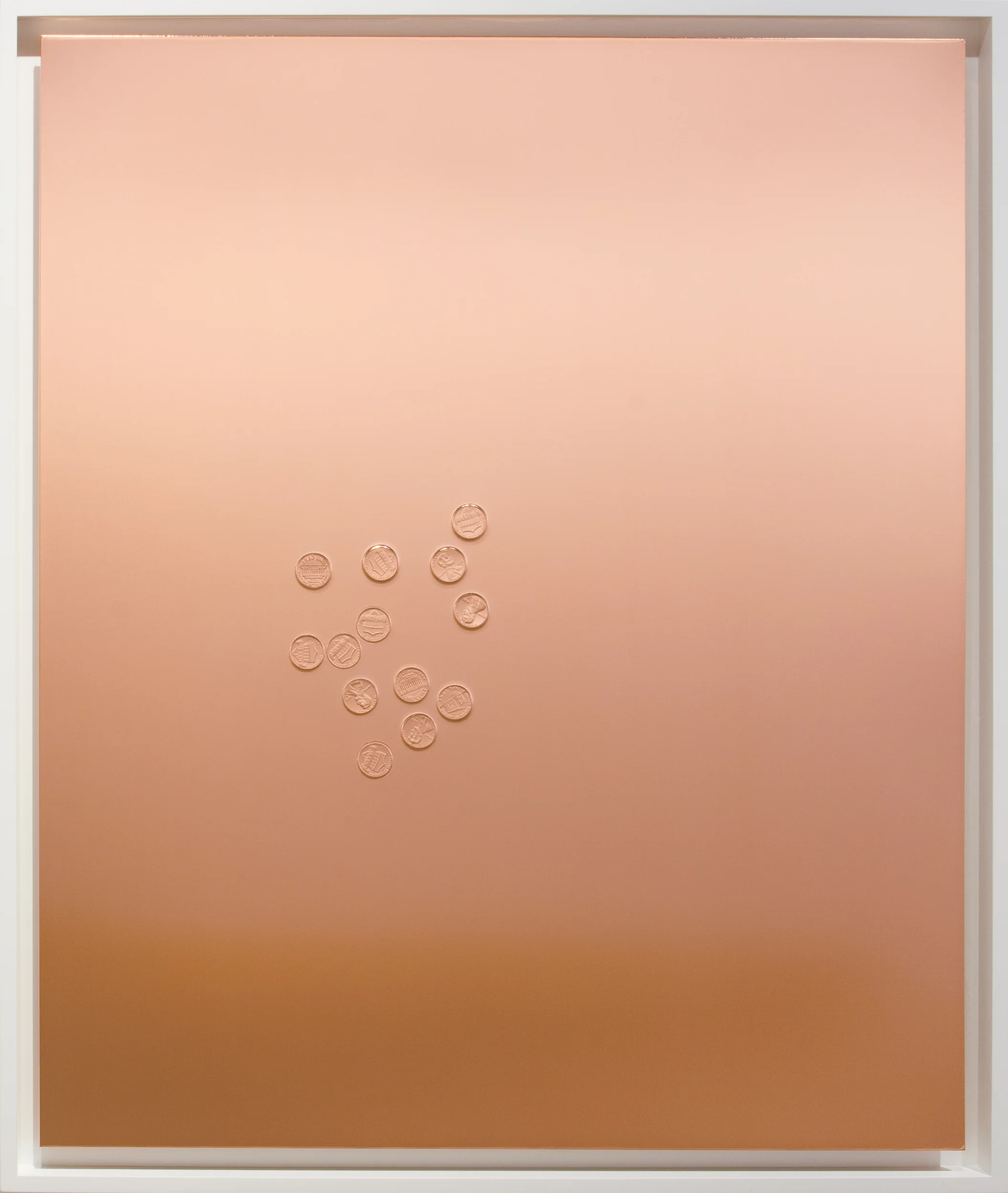 “Pocket Universe (Copper) #18” by Mungo Thomson 2016