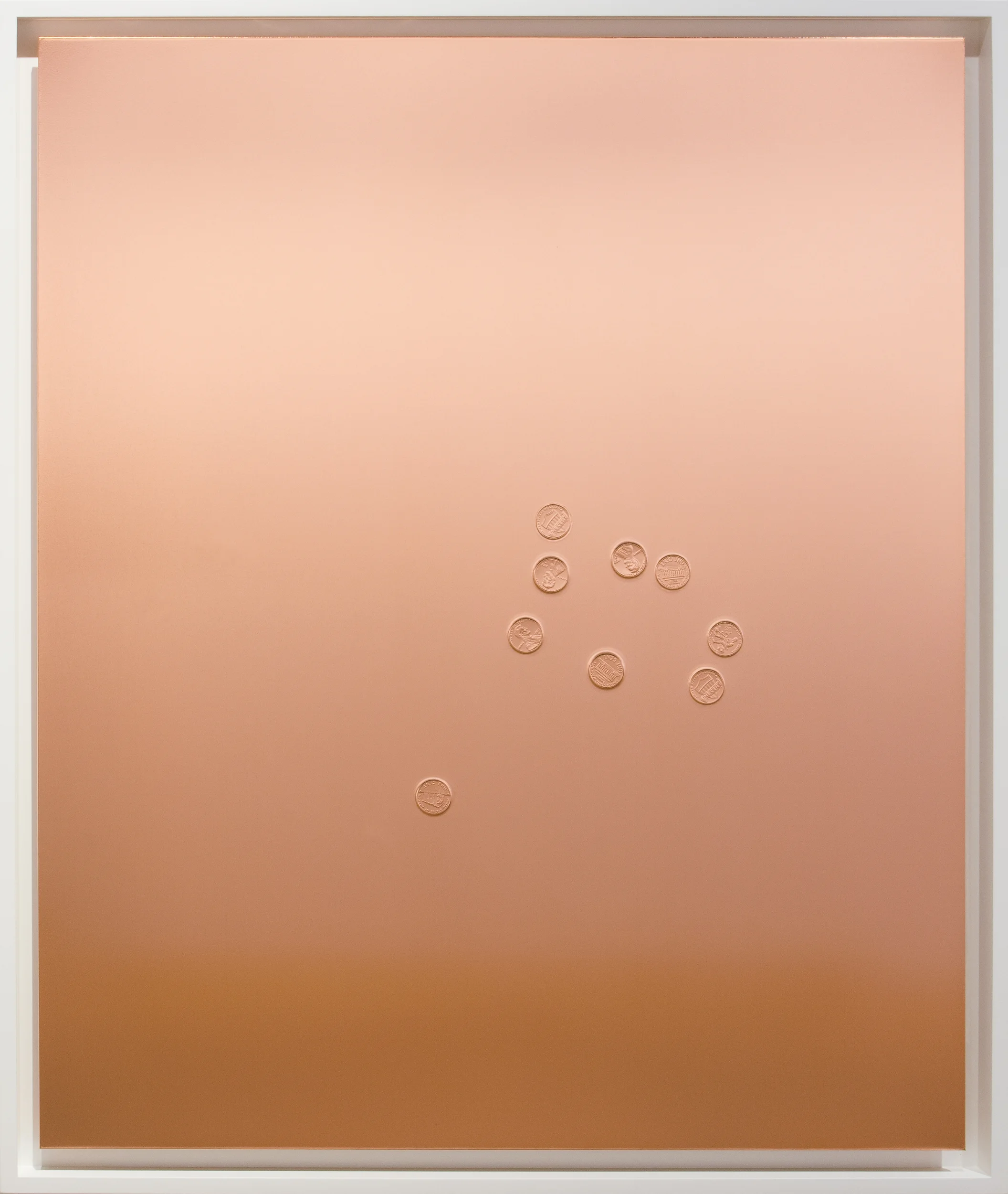 “Pocket Universe (Copper) #27” by Mungo Thomson 2016