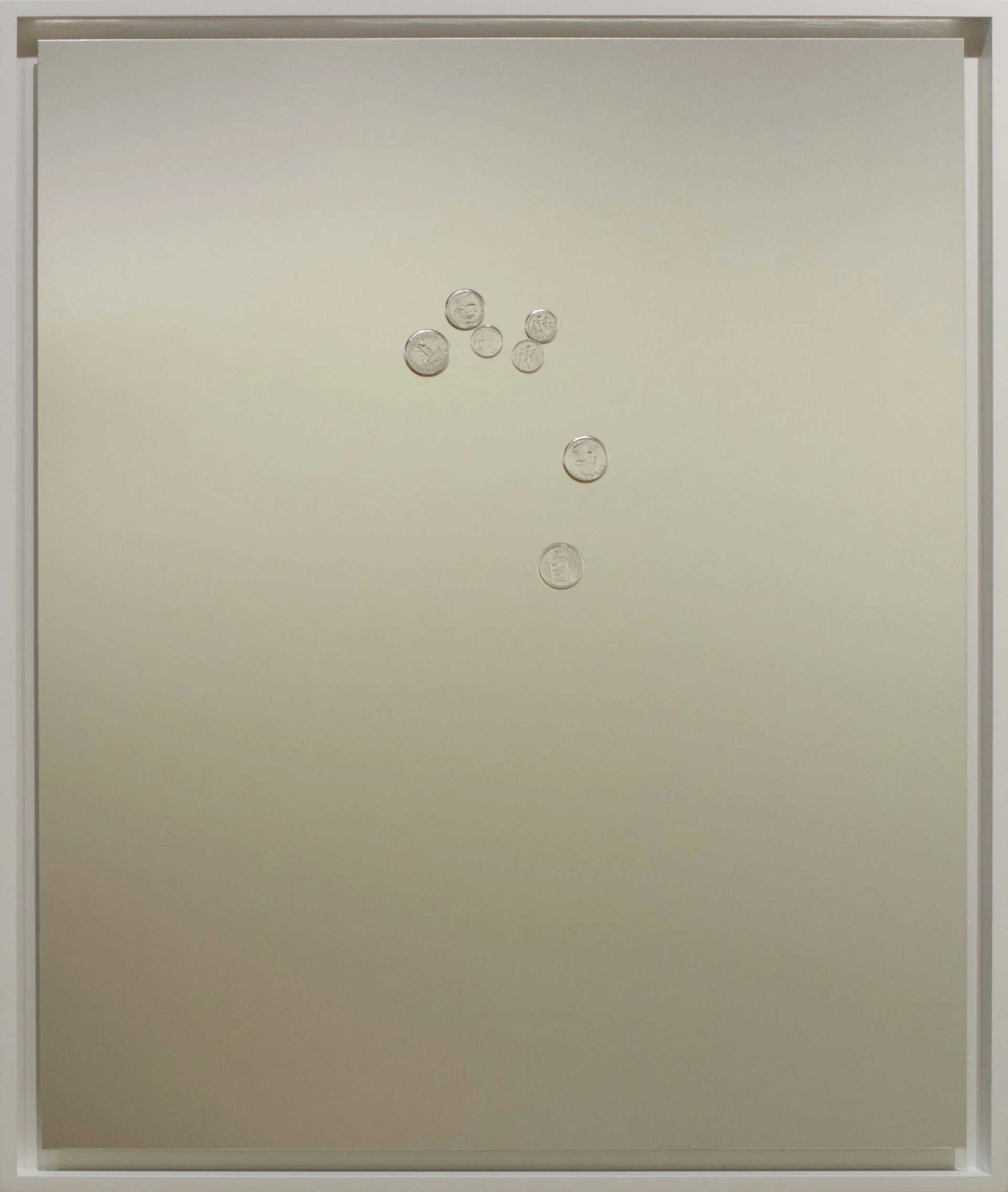 “Pocket Universe (Silver) #6” by Mungo Thomson 2016