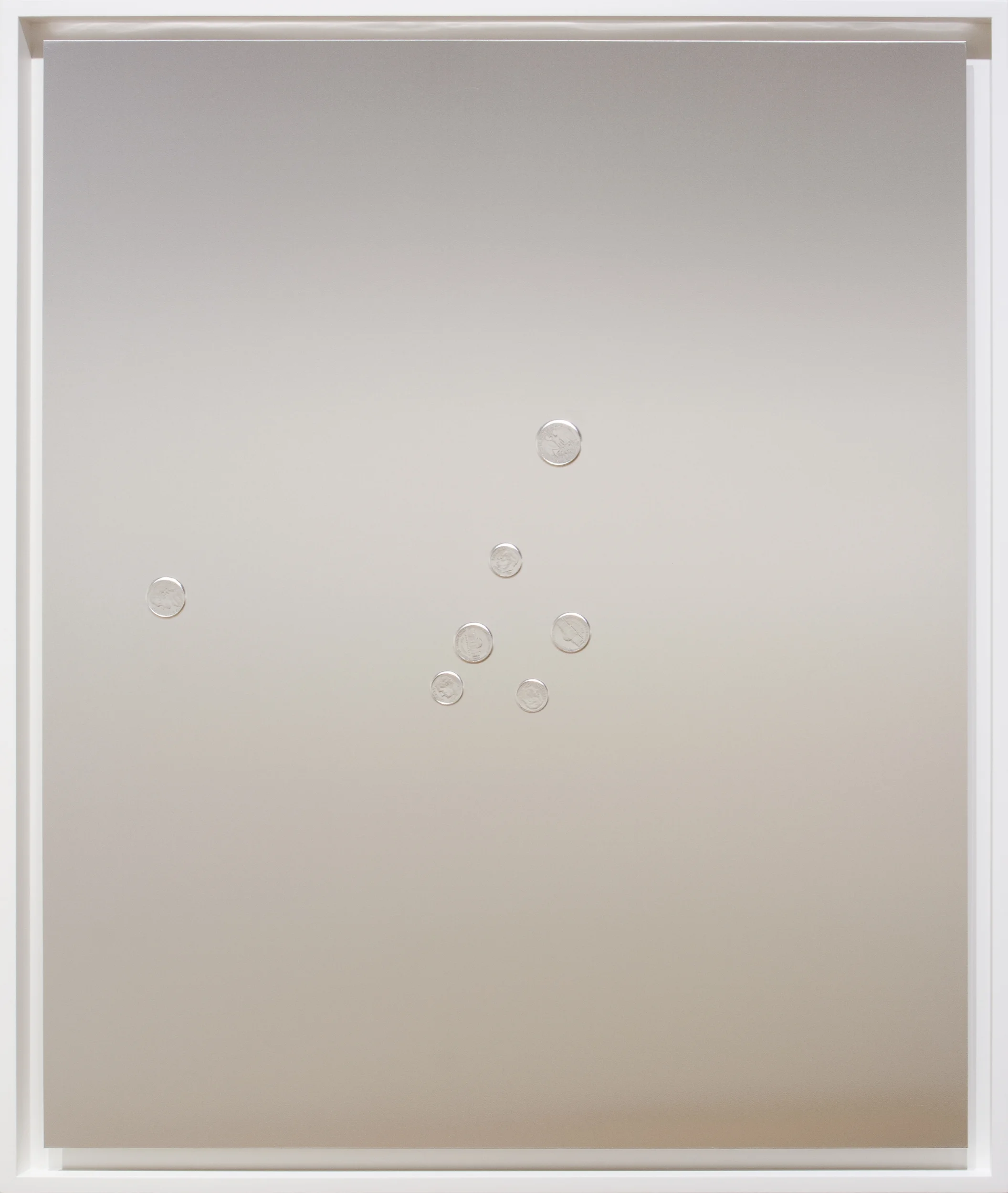 “Pocket Universe (Silver) #22” by Mungo Thomson 2016