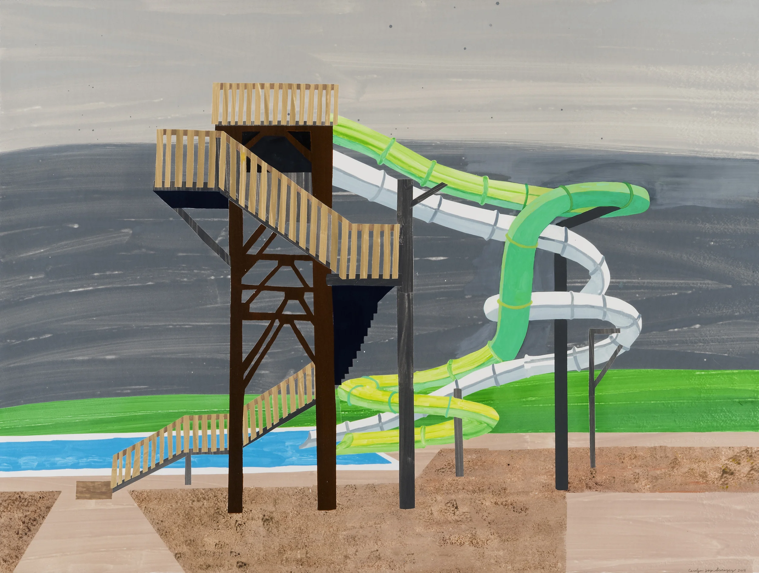 “Cascade Bay” by Carolyn Swiszcz 2018