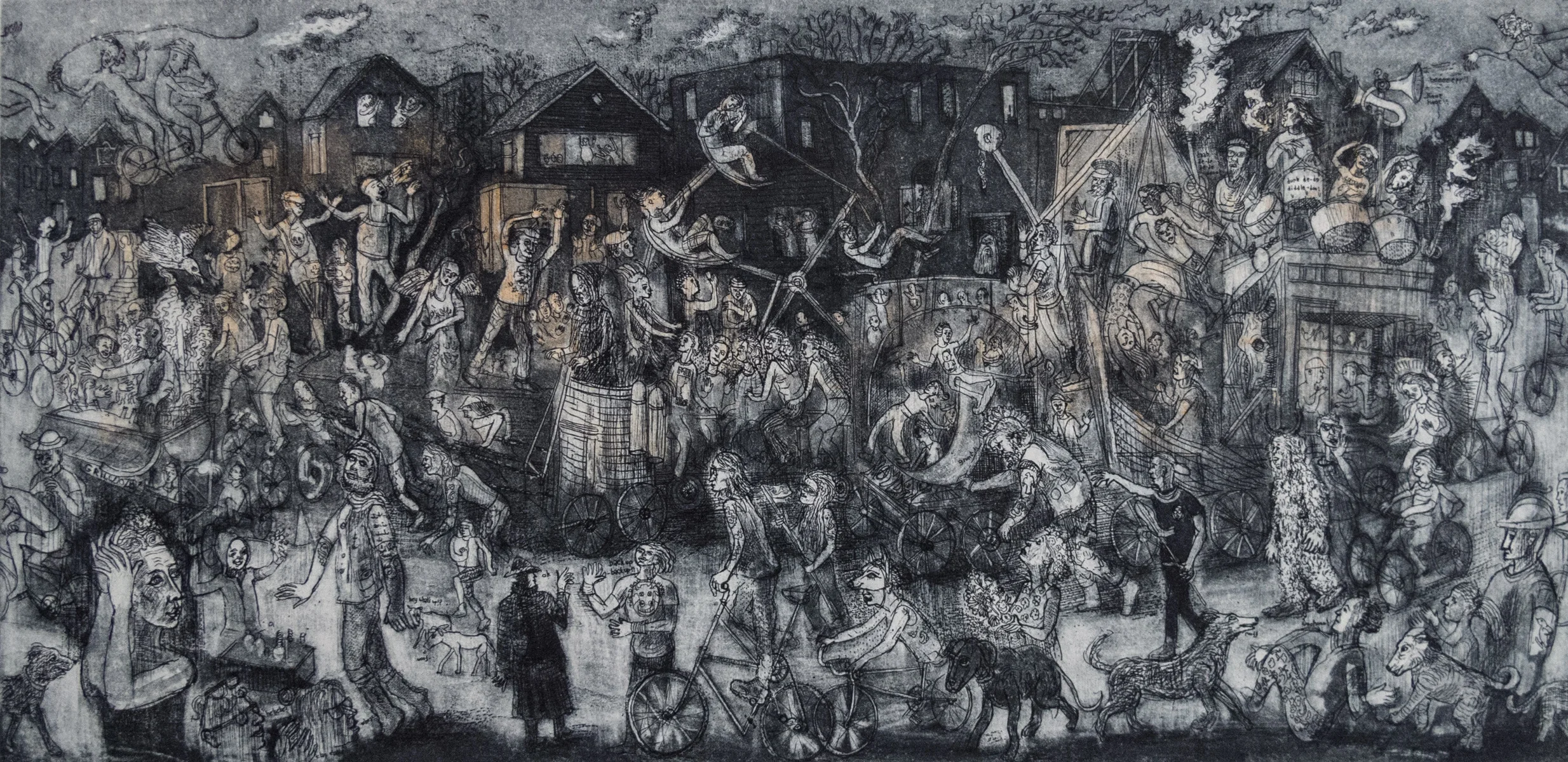 James Boyd Brent Mayday Parade, Minneapolis Intaglio