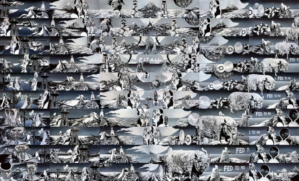 Andrea Carlson, Ink Babel (2014). Courtesy of the Artist and Bockley Gallery, MN. © Andrea Carlson.