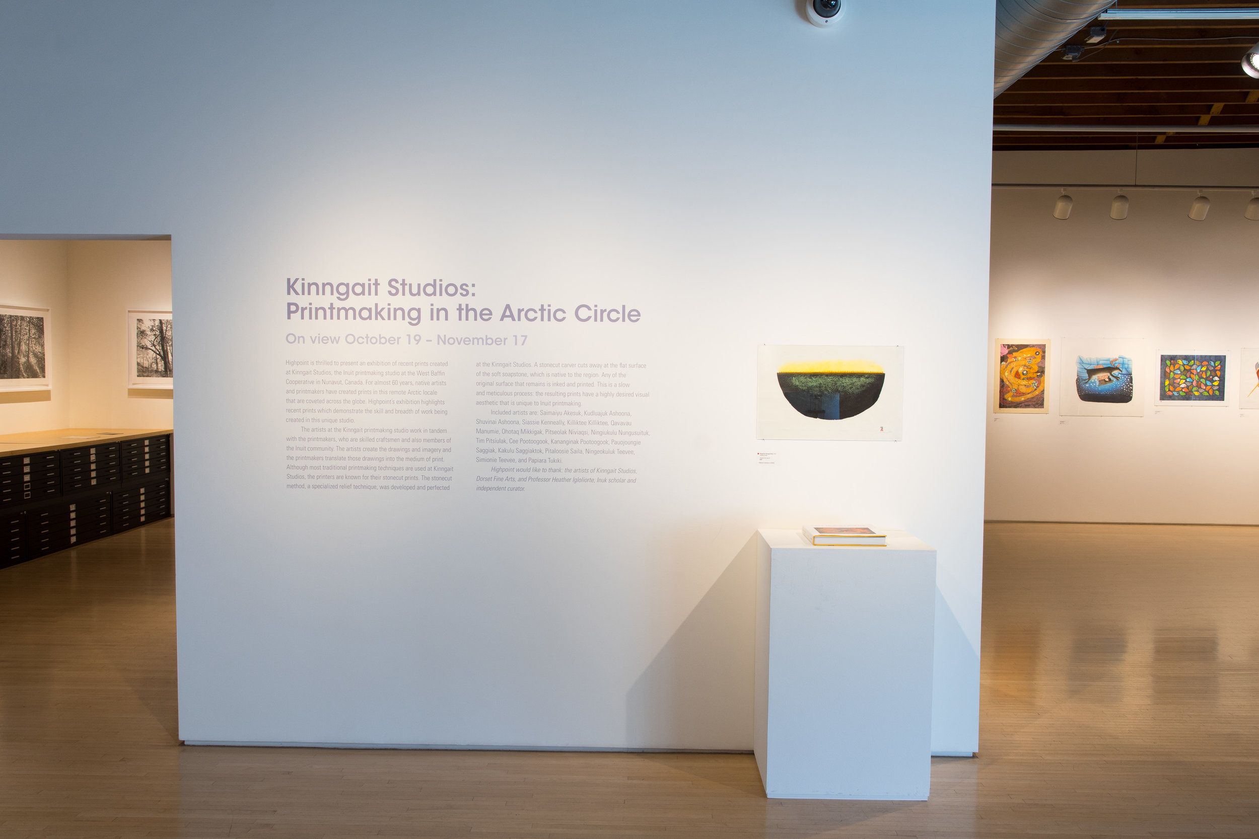  Highpoint Printmaking
Exhibit
Kinngait Studios: Printmaking in the Arctic Circle

181022a0003.JPG 