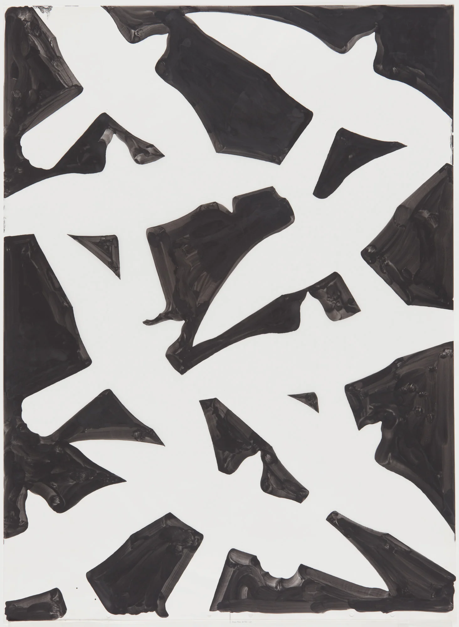  Ancillary - Amorales Bird Sticker ink wash negative 