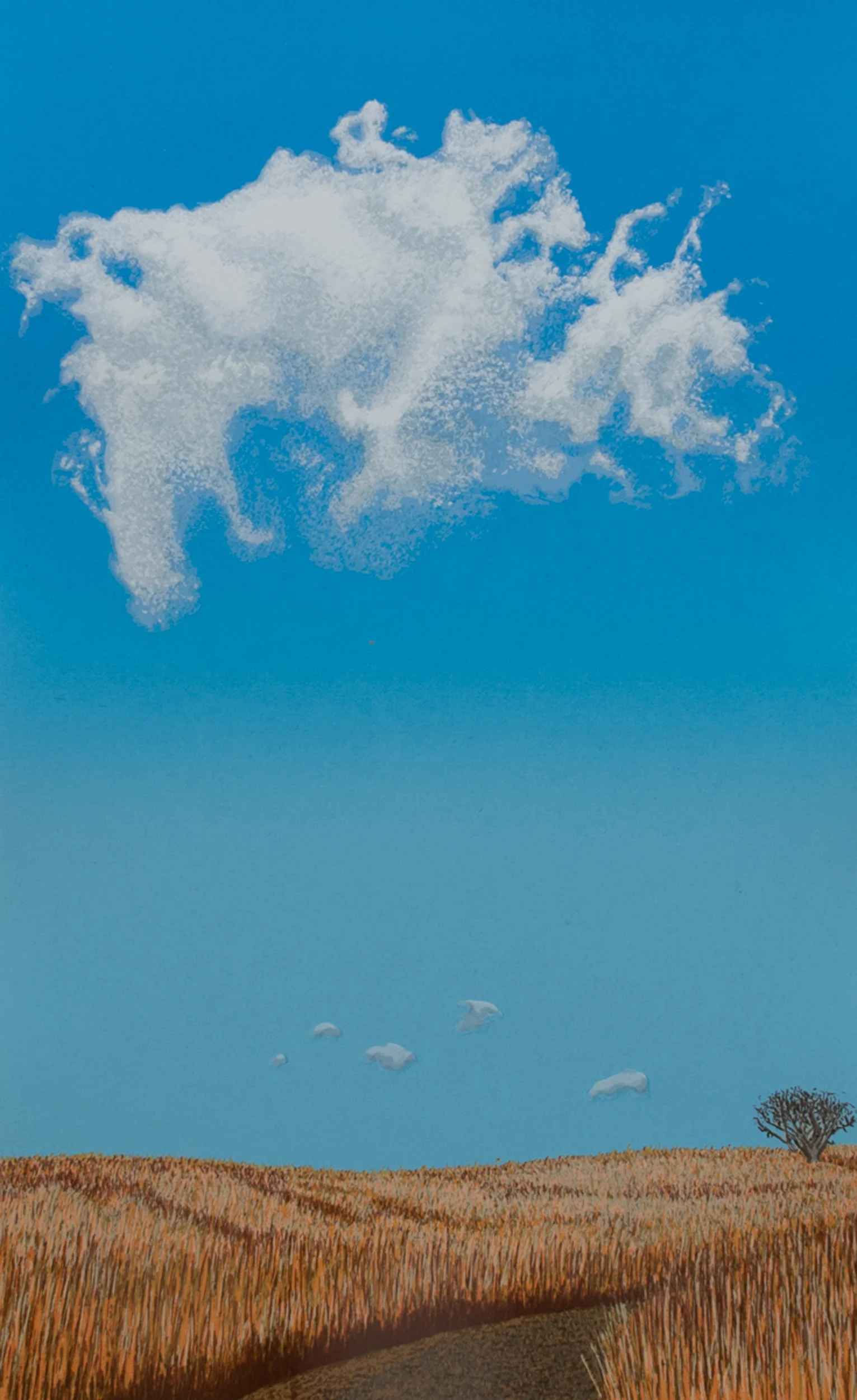 Jeremy Piller, Field and Clouds (Robert Ney Memorial Park)