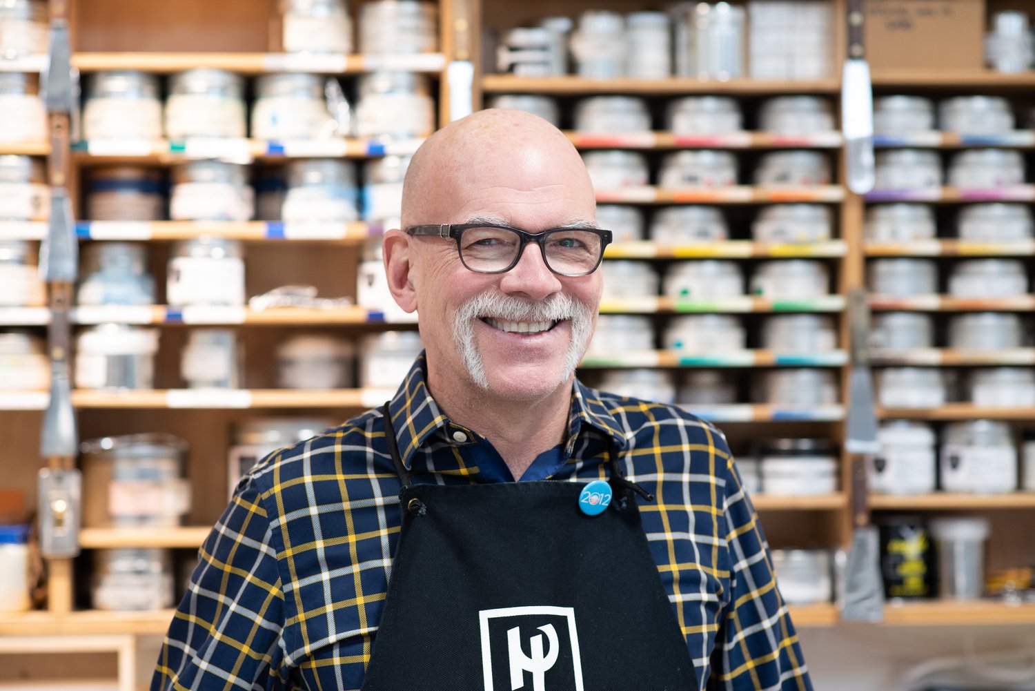 Co-Founder and Master Printer Cole Rogers celebrates 22+ years at Highpoint Center for Printmaking
