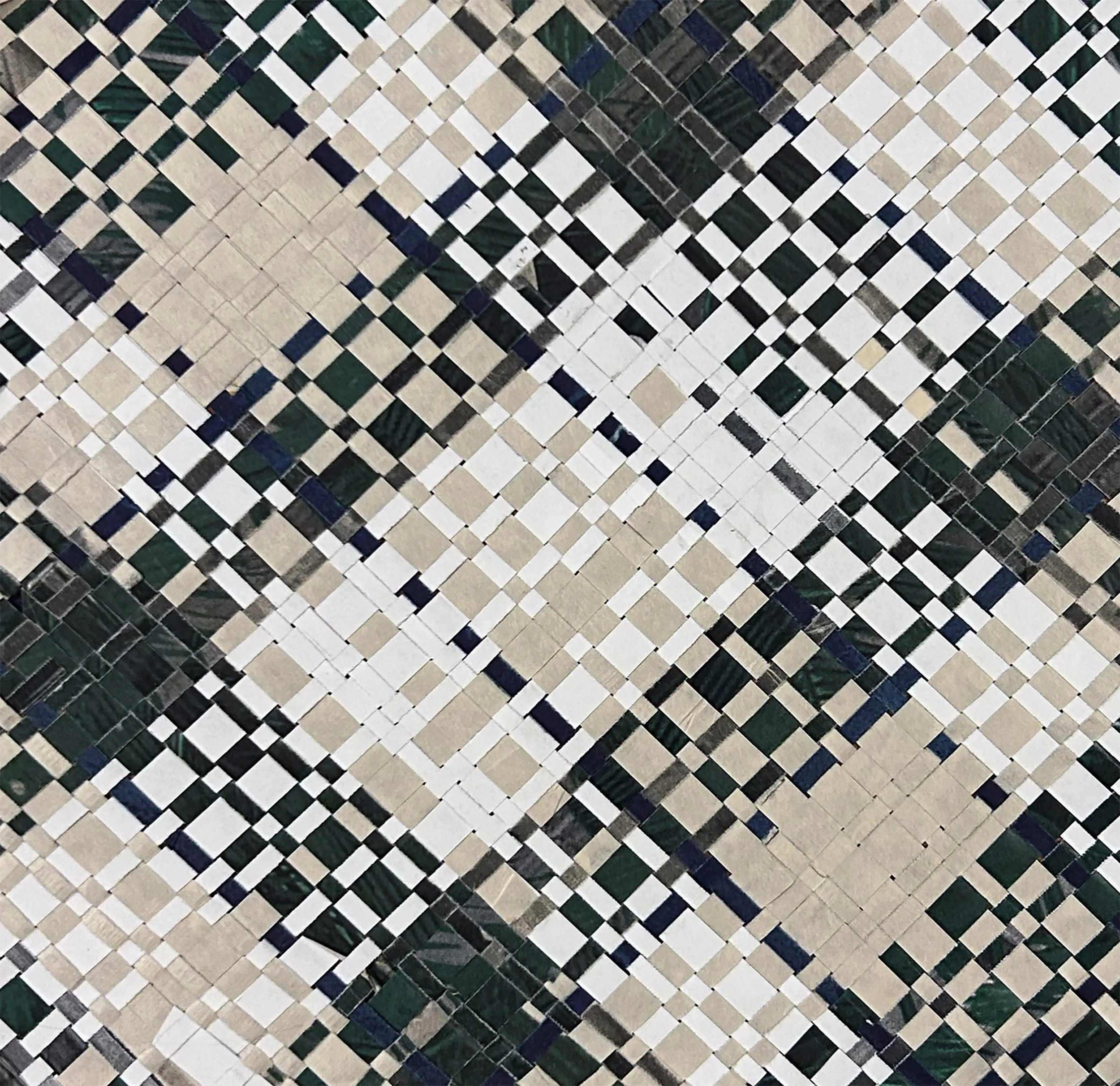  Jade Hoyer   Banig; paperweaving variation 1   paper weaving   