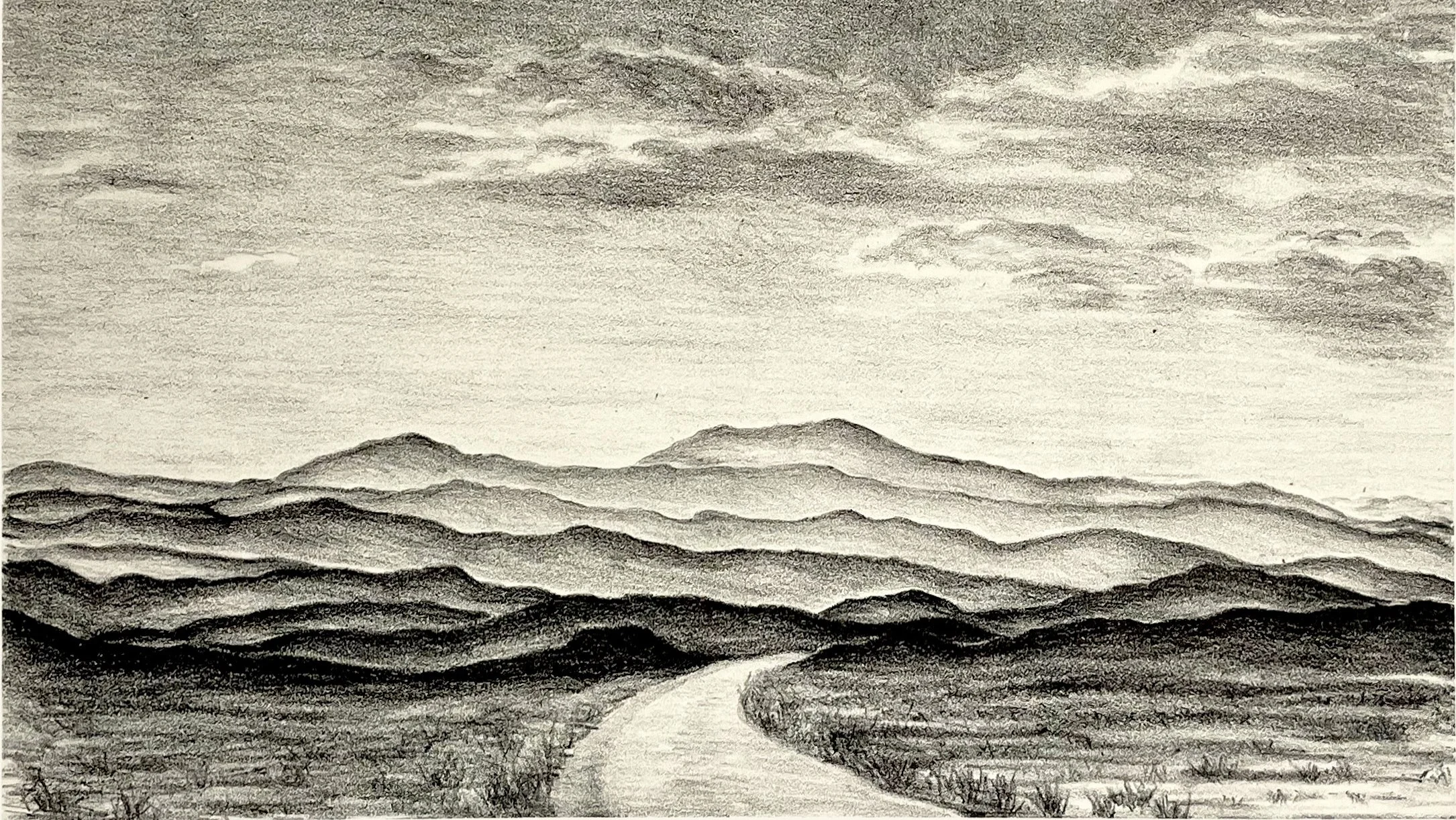 Space In Between: Intaglio Prints and Lithographs by Nancy Bolan