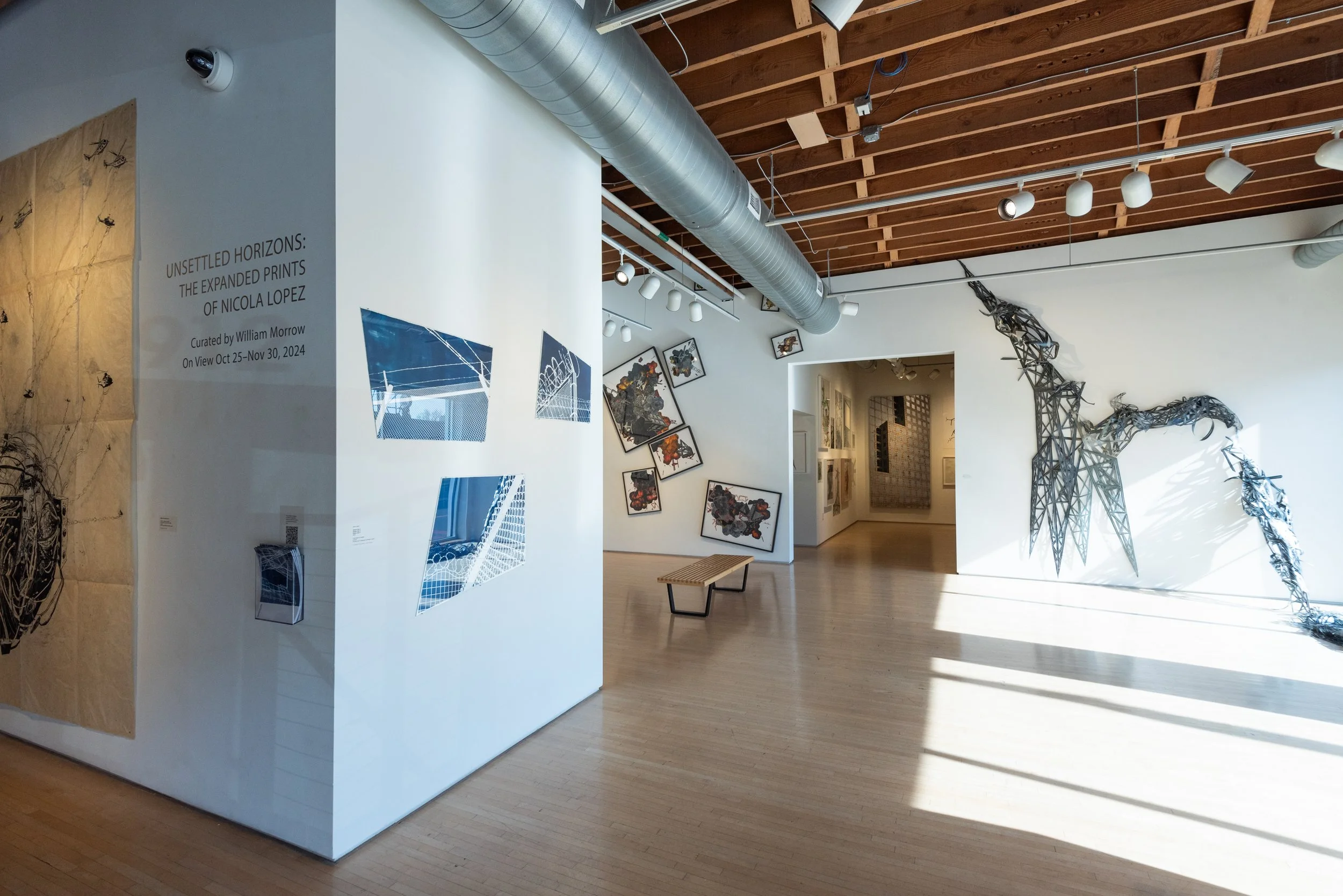 Unsettled Horizons: The Expanded Prints of Nicola López opens in Highpoint's Gallery