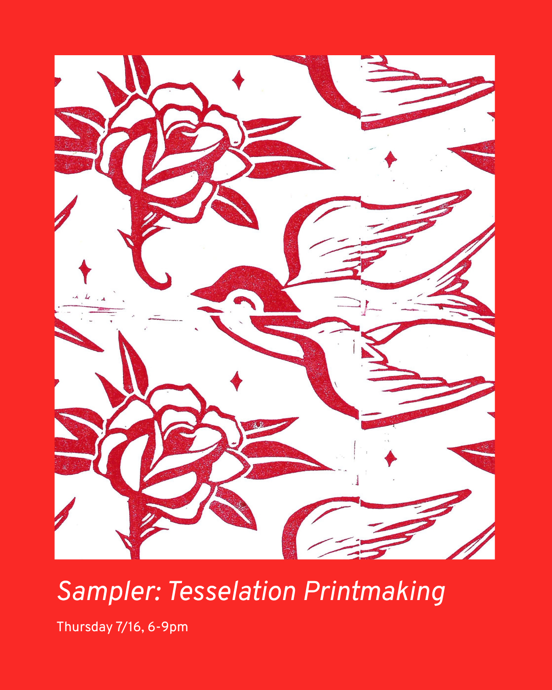 Sampler Session: Tessellation Printmaking