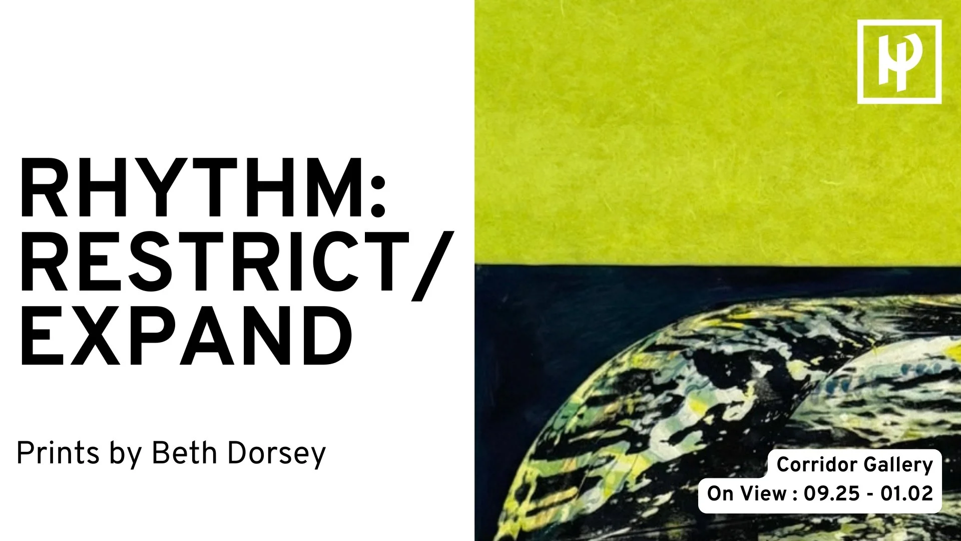 Rhythm: Restrict/Expand, prints by Beth Dorsey