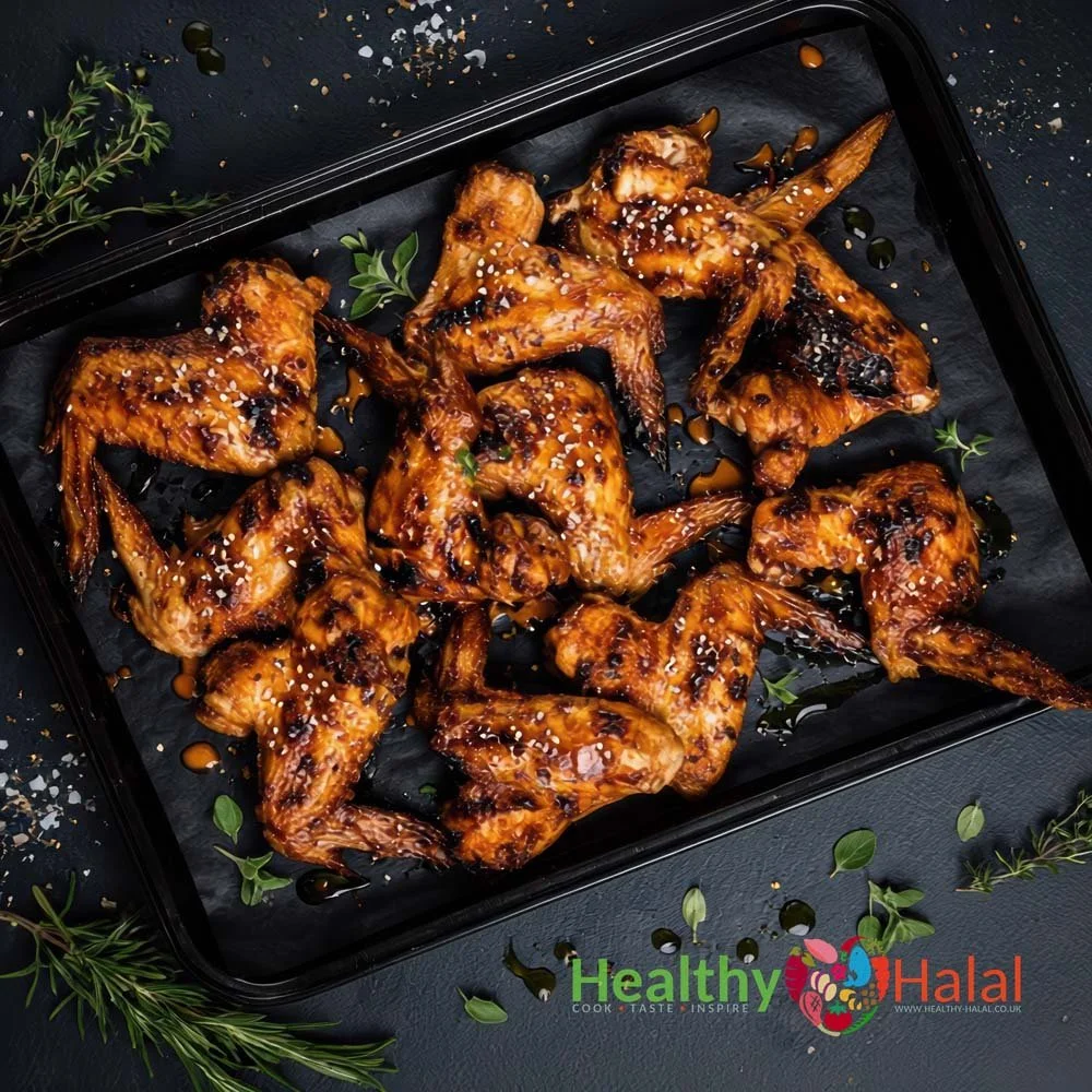 Greek Passion Chicken Wings - Healthy Halal