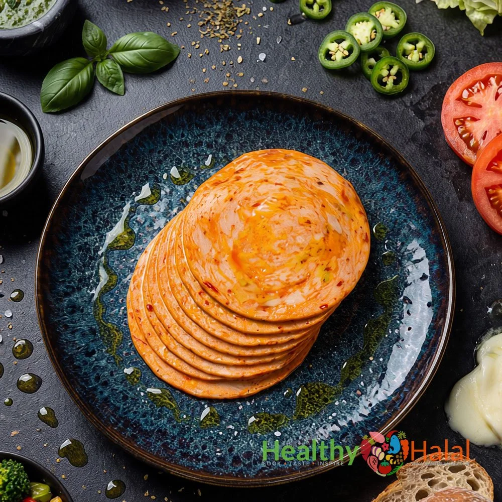 Halal Sliced Chicken Breast with paprika  - Healthy Halal