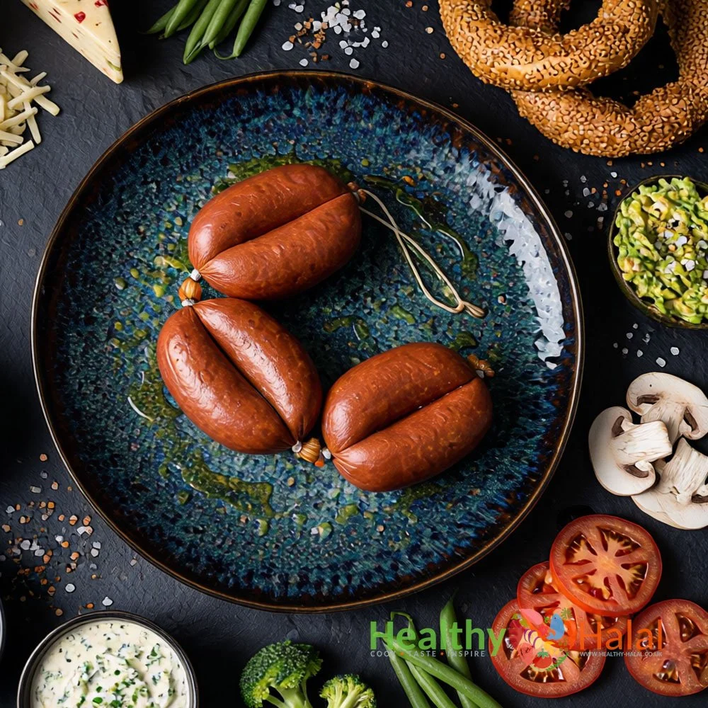 Garlic Sausage (Sucuk) - Healthy Halal