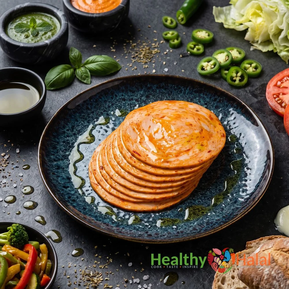 Halal Sliced Chicken Breast with paprika  - Healthy Halal