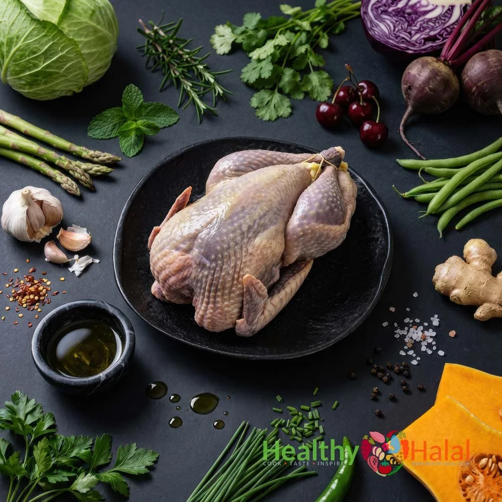 Halal Whole Guinea Fowl - Healthy Halal