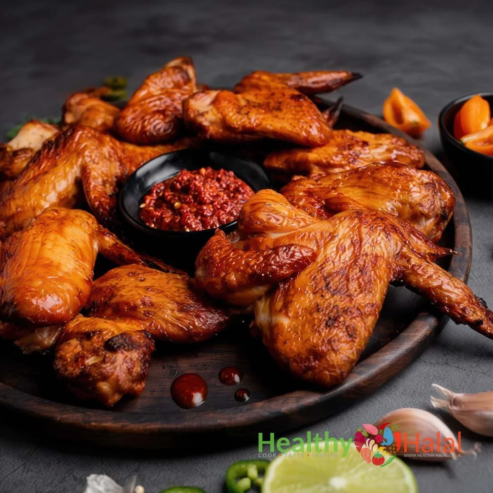 Hot & Hostile Chicken Wings - Healthy Halal