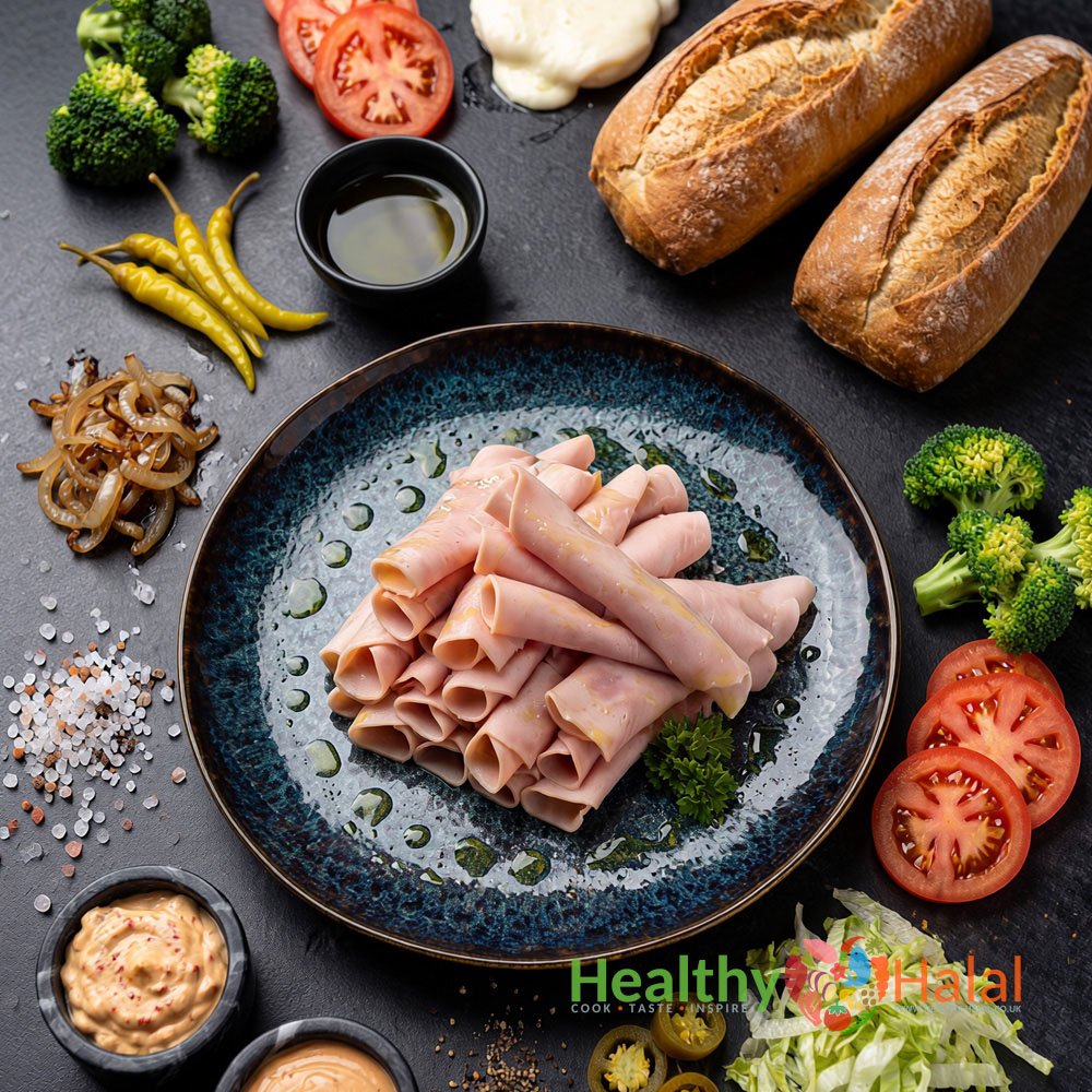 Halal Sliced Chicken Mortadella
