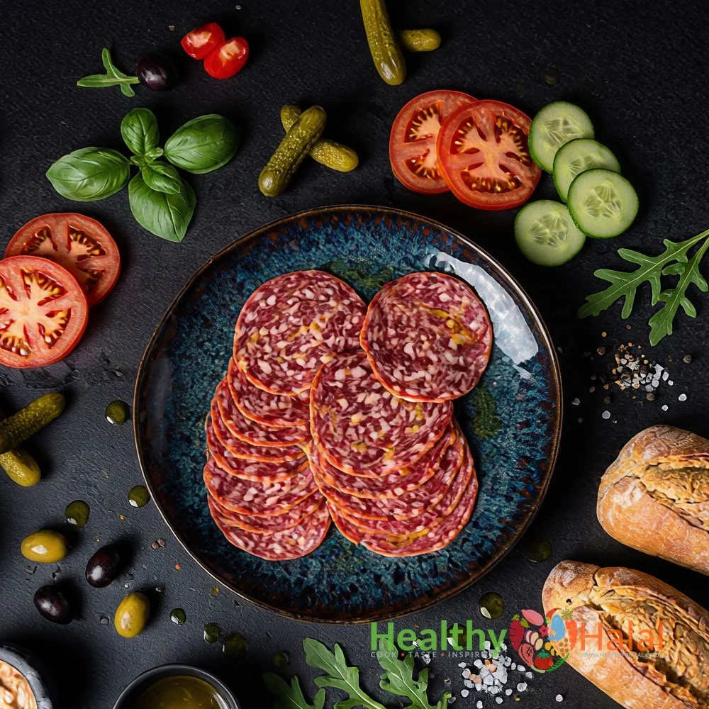 Halal Sliced Artisan Beef Salami