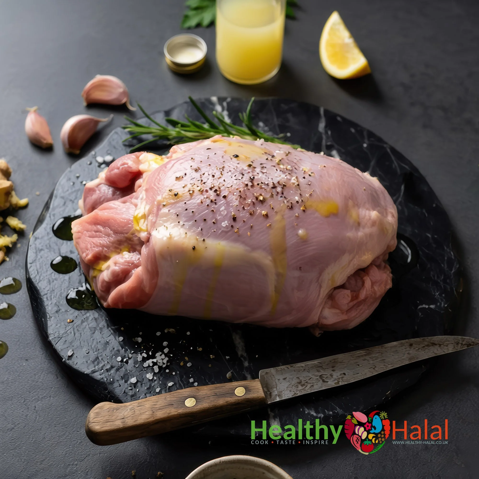 Halal Fresh Boneless Turkey Thighs - Healthy Halal